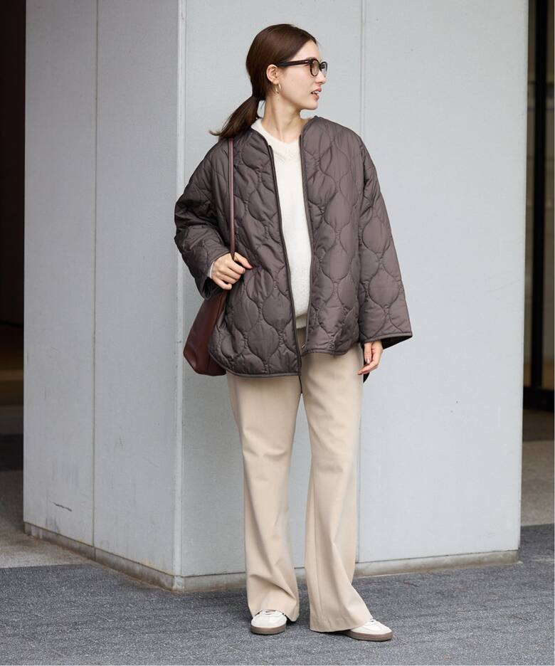 ≪WEB限定 / 追加≫2WAYキルティングブルゾン（中綿・キルティング 