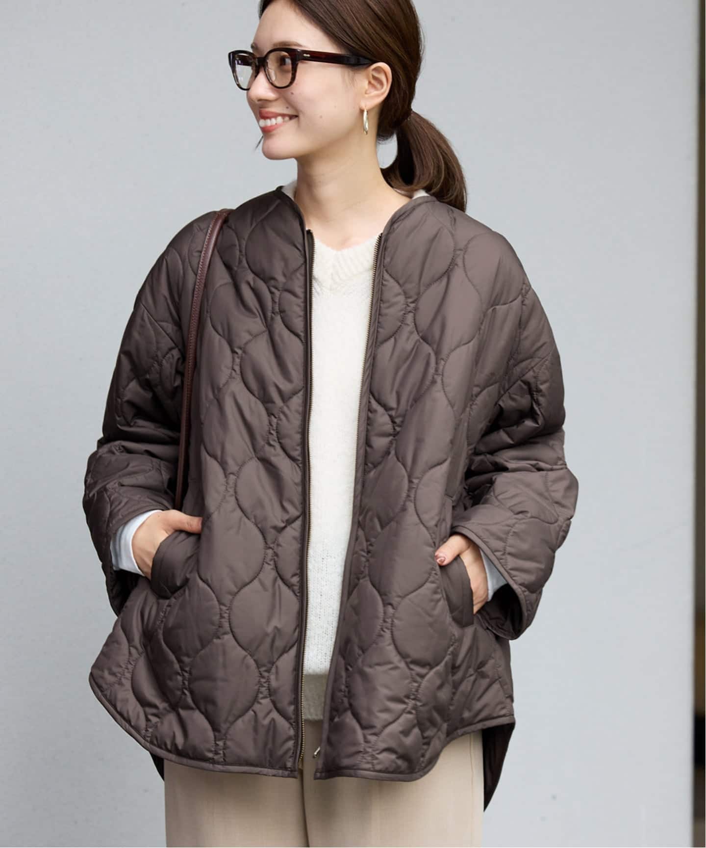 かなみん様 専用 Framework NEW 2way キルティングブルゾン FRAMeWORK