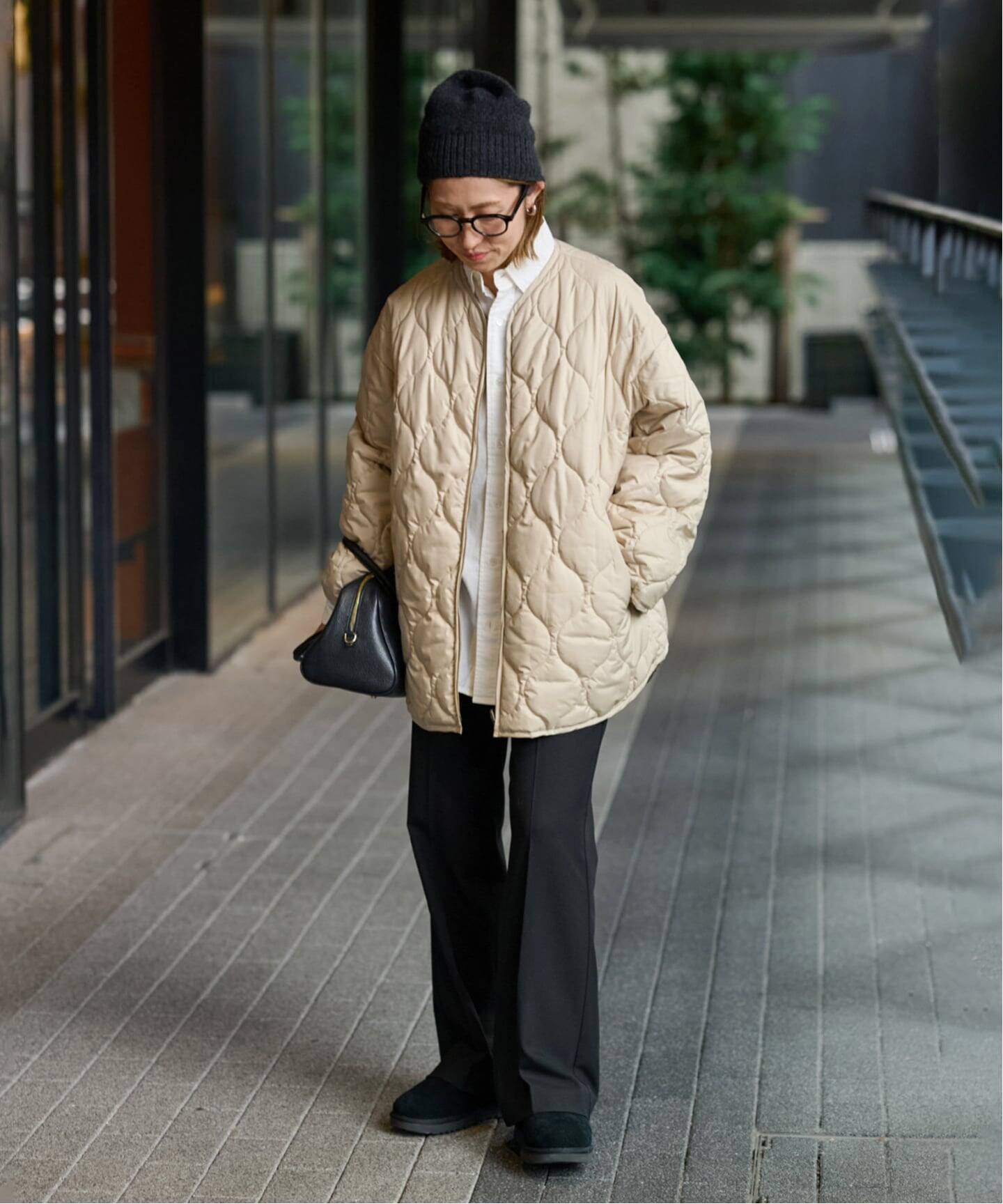 ≪WEB限定 / 追加≫2WAYキルティングブルゾン（中綿・キルティング