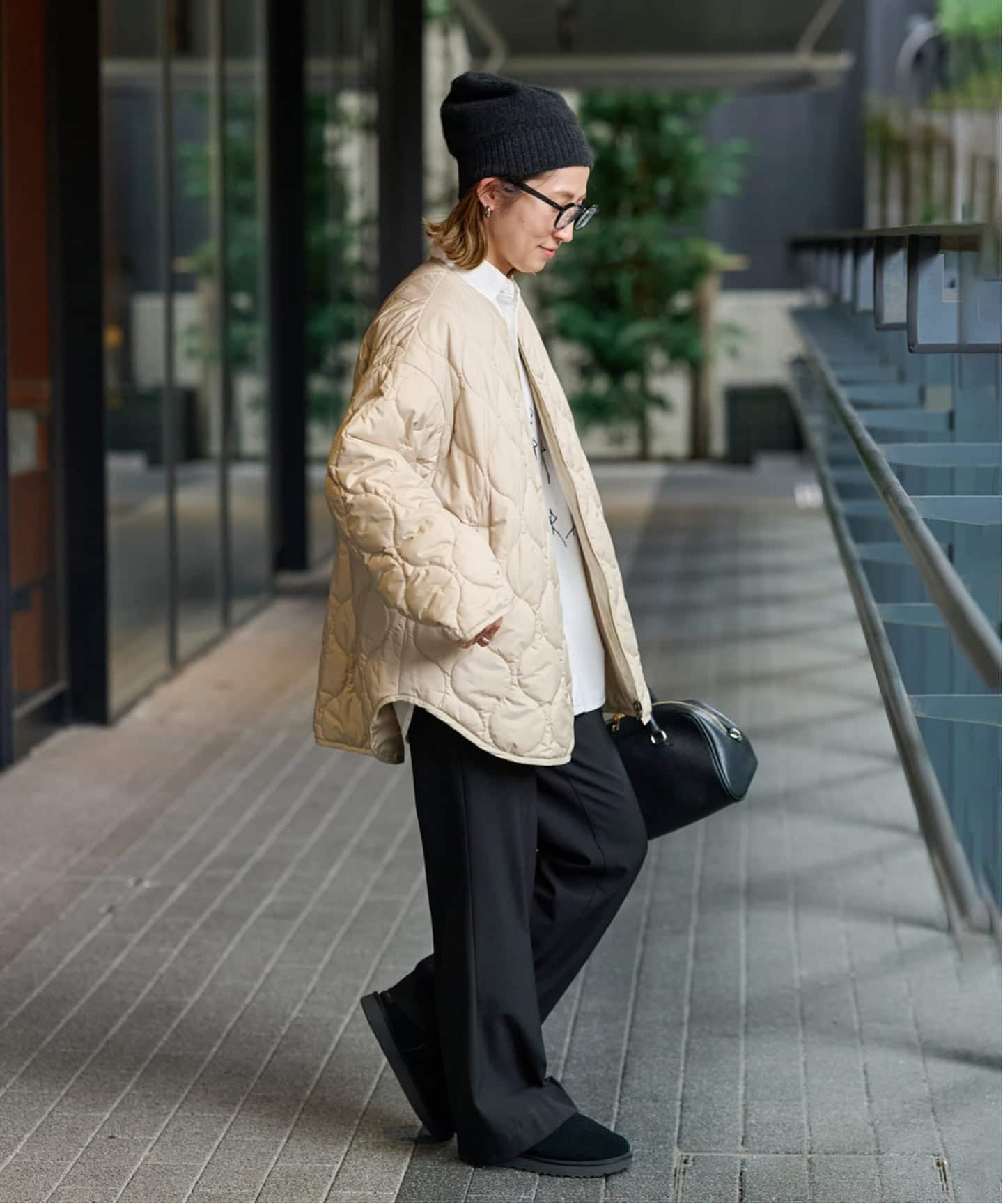 ≪WEB限定 / 追加≫2WAYキルティングブルゾン（中綿・キルティング