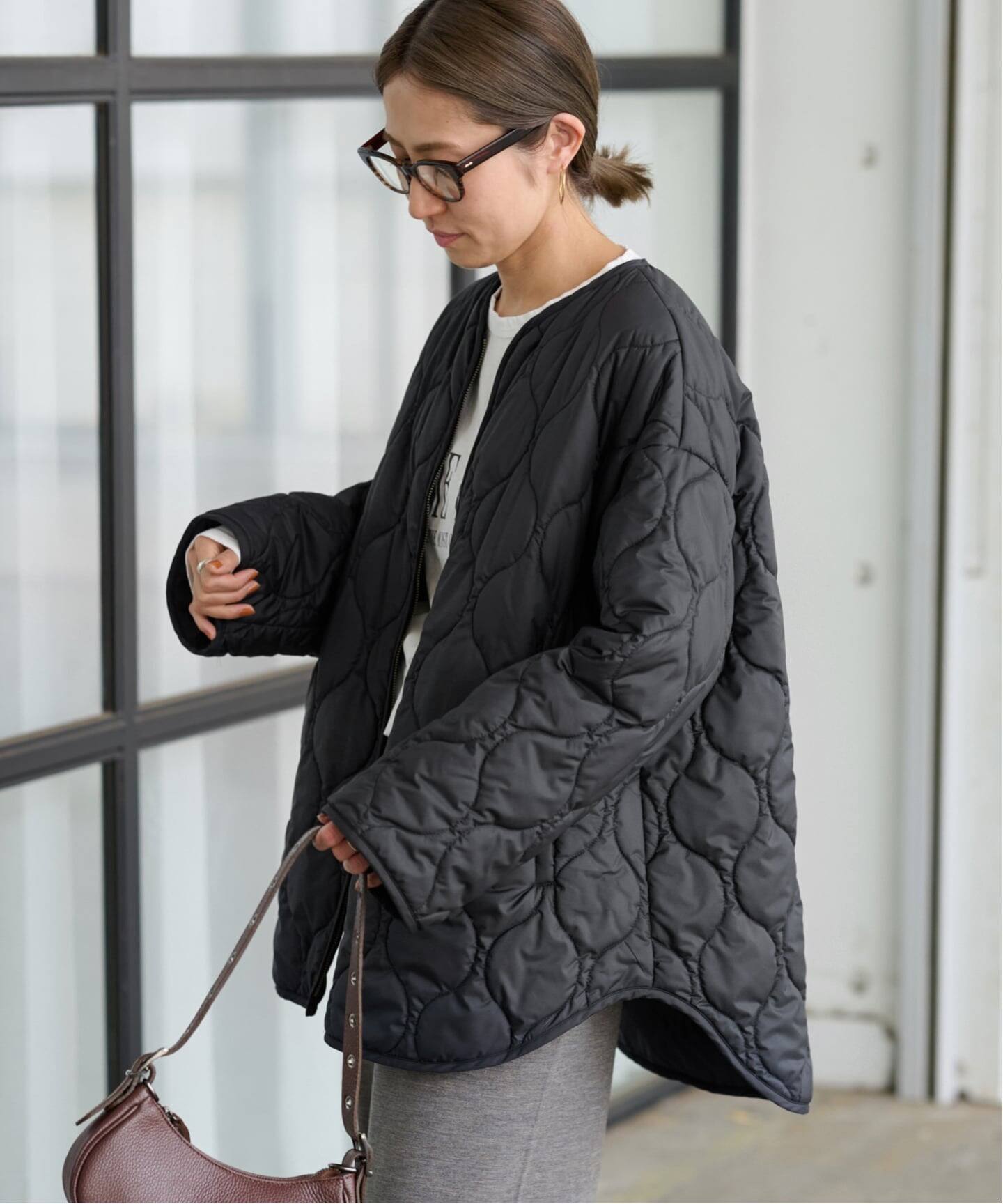 ≪WEB限定 / 追加予約≫2WAYキルティングブルゾン 3（中綿