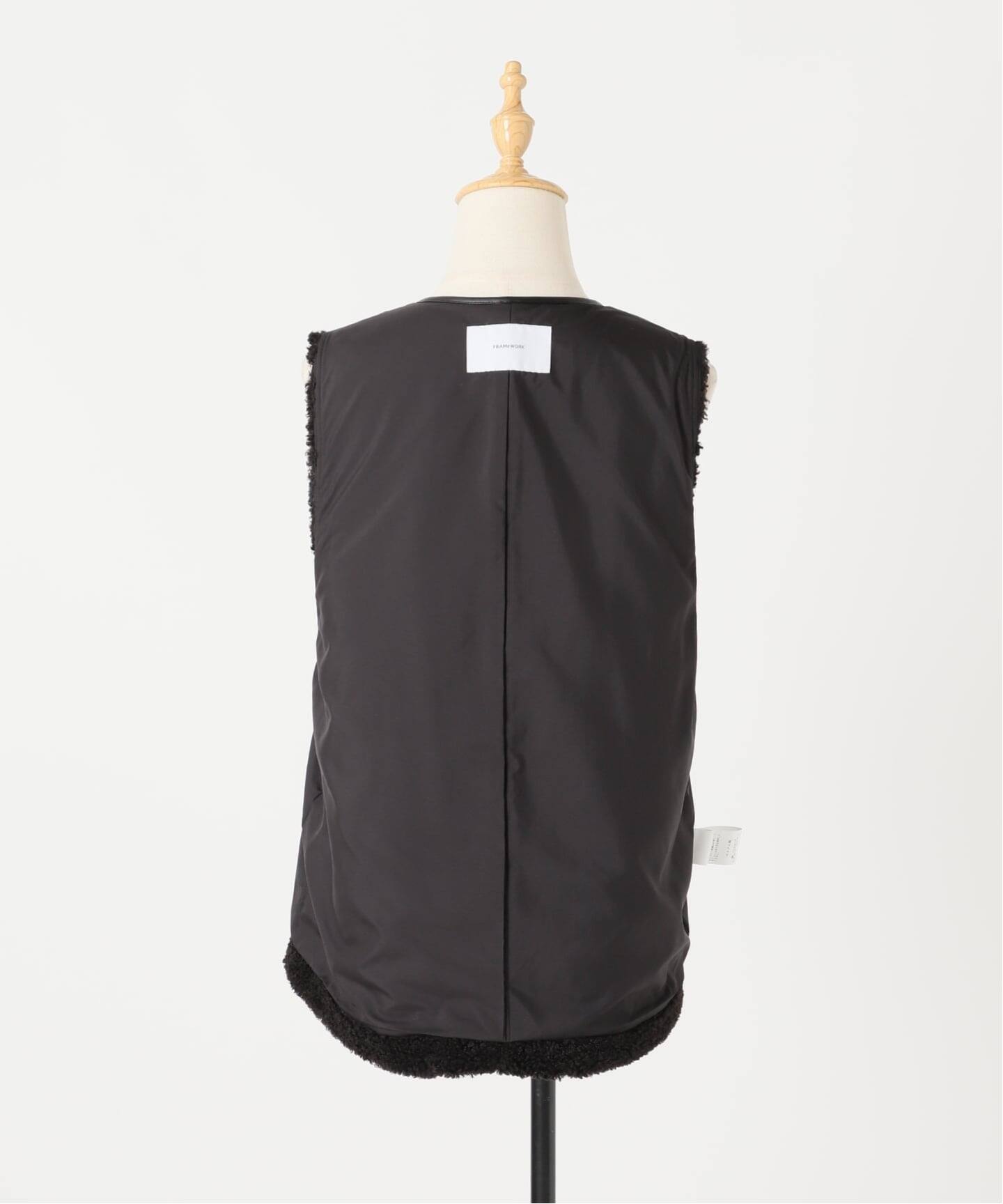 ≪追加 / 手洗い可能≫ボアベスト 2（ベスト）｜FRAMeWORK（フレーム