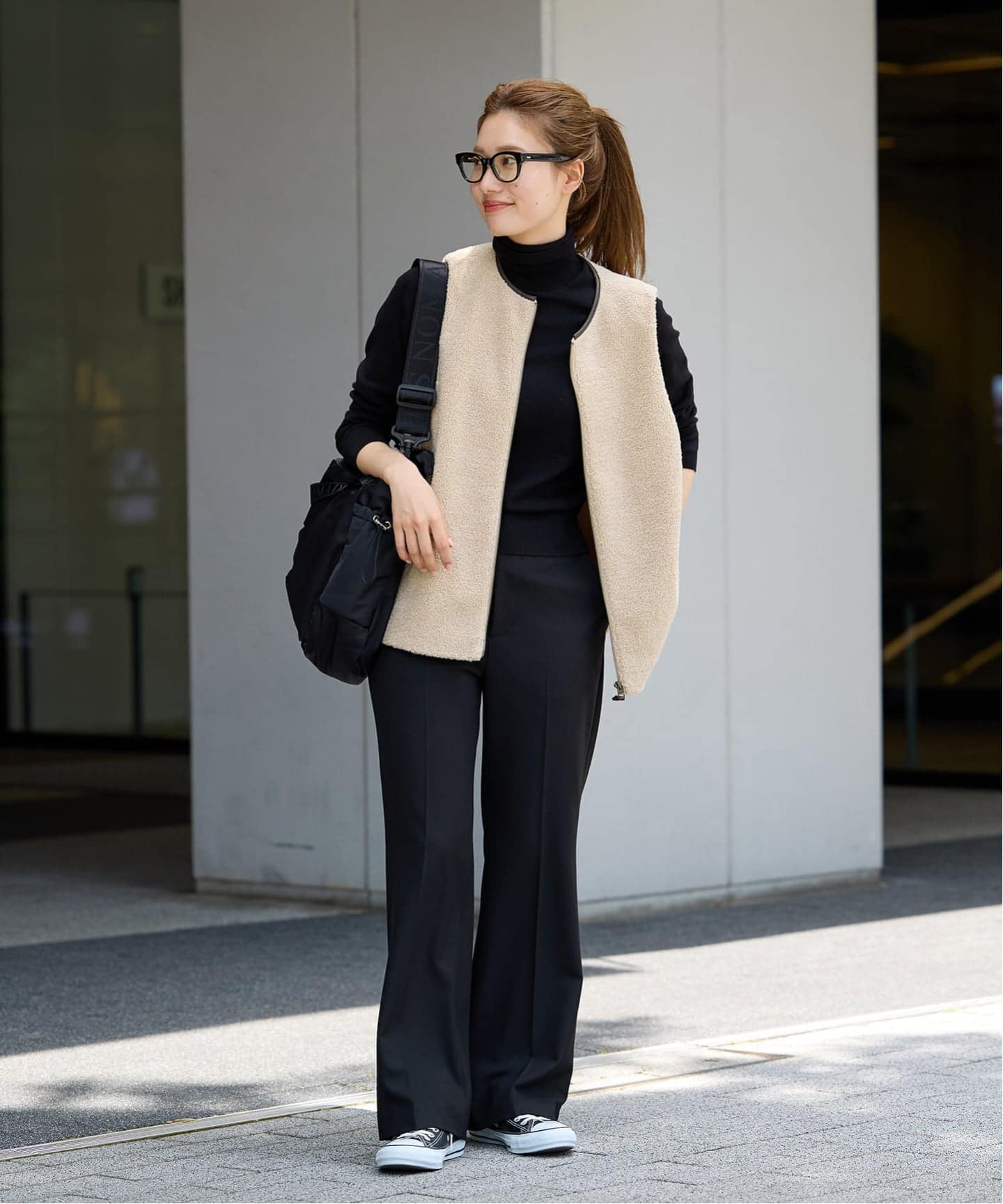 FRAMEWORK ボアベスト ベージュ ≪追加 / 手洗い可能≫ボアベスト 3（その他アウター