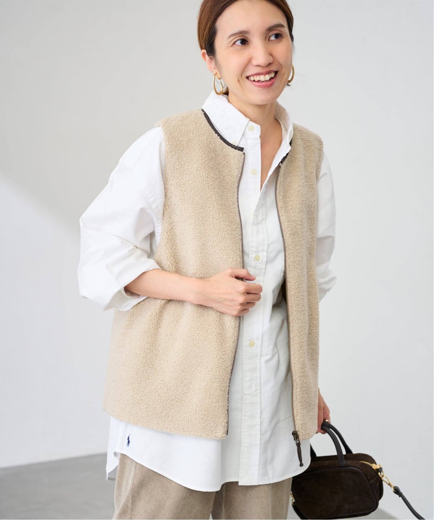 ≪追加 / 手洗い可能≫ボアベスト 3（ベスト）｜FRAMeWORK