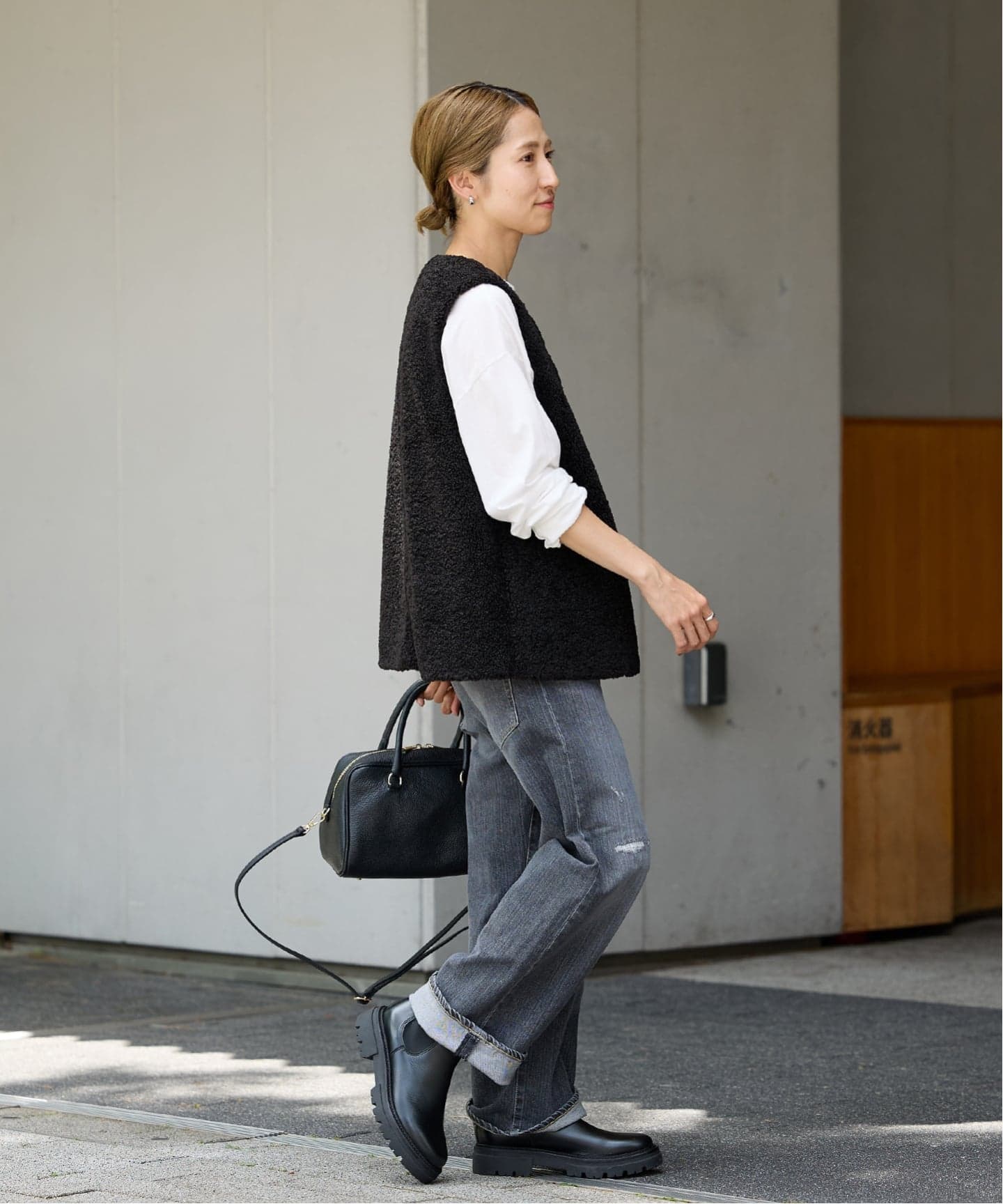 ≪追加 / 手洗い可能≫ボアベスト 4（ベスト）｜FRAMeWORK（フレーム