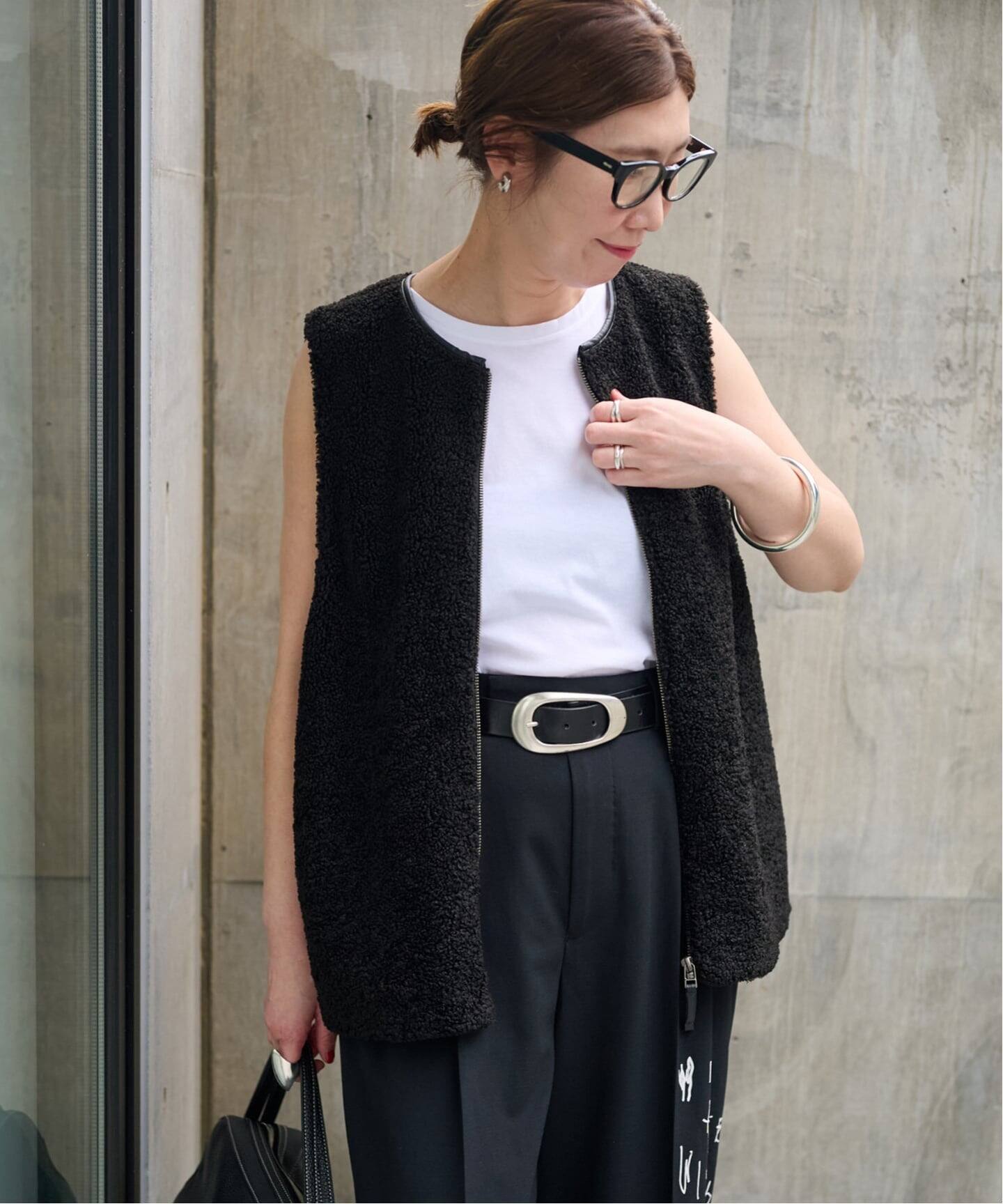 ≪追加 / 手洗い可能≫ボアベスト 4（ベスト）｜FRAMeWORK（フレーム