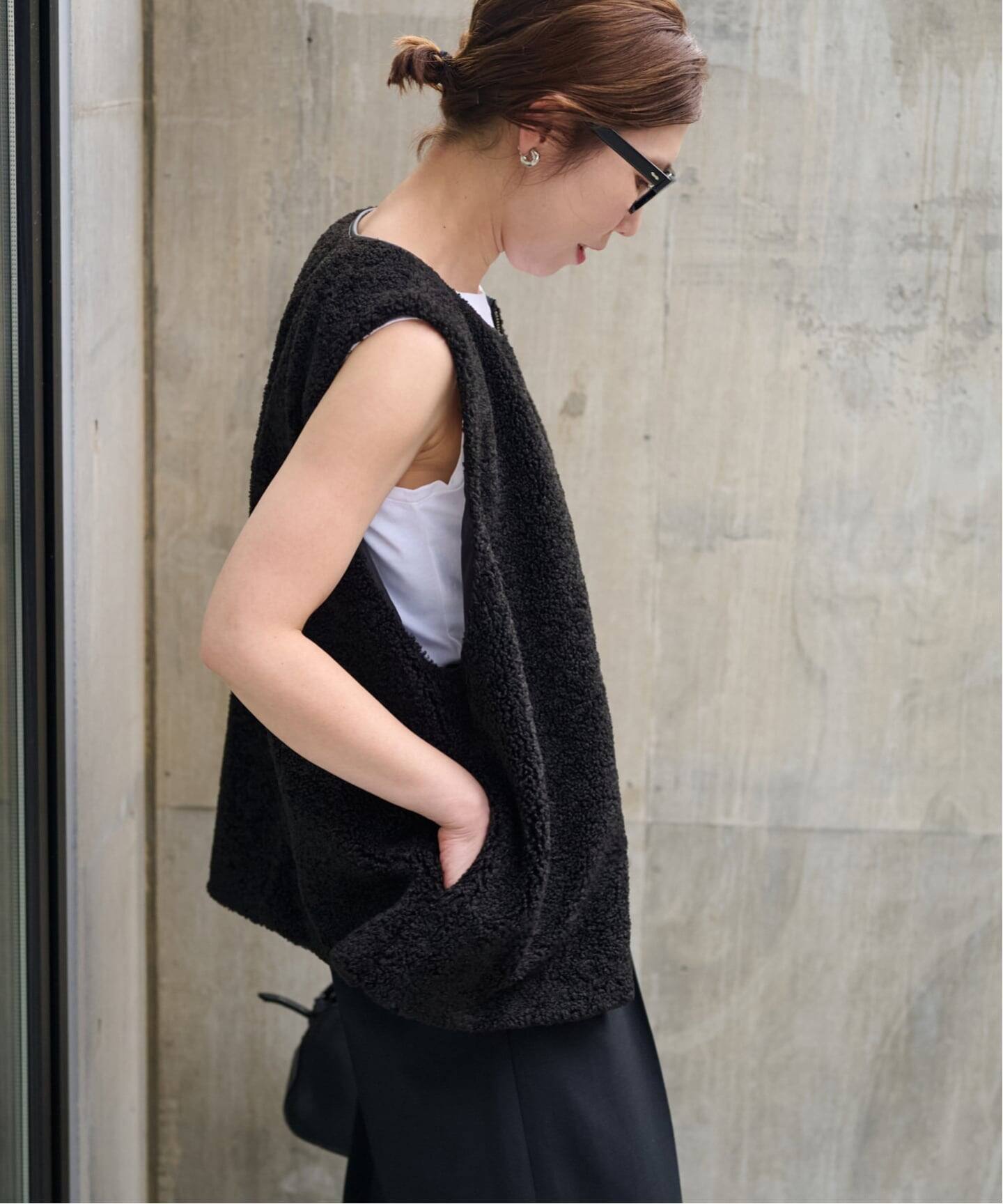 【新品タグ付き】FRAMeWORK ボアベスト FRAMeWORK｜≪追加 / 手洗い可能≫ボアベスト | Rakuten Fashion