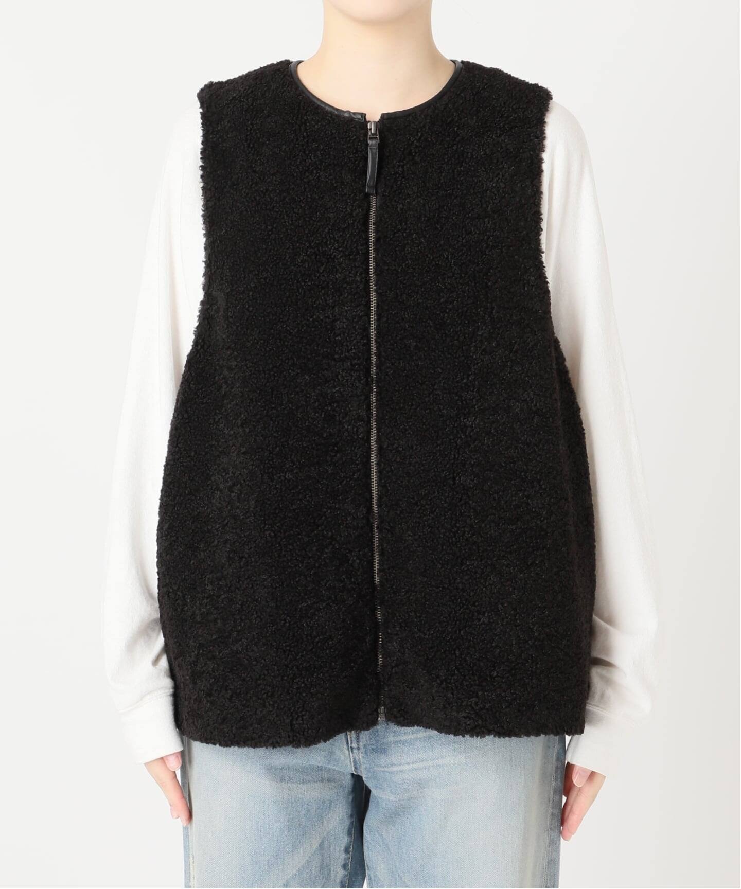 ≪追加 / 手洗い可能≫ボアベスト 4（ベスト）｜FRAMeWORK（フレーム