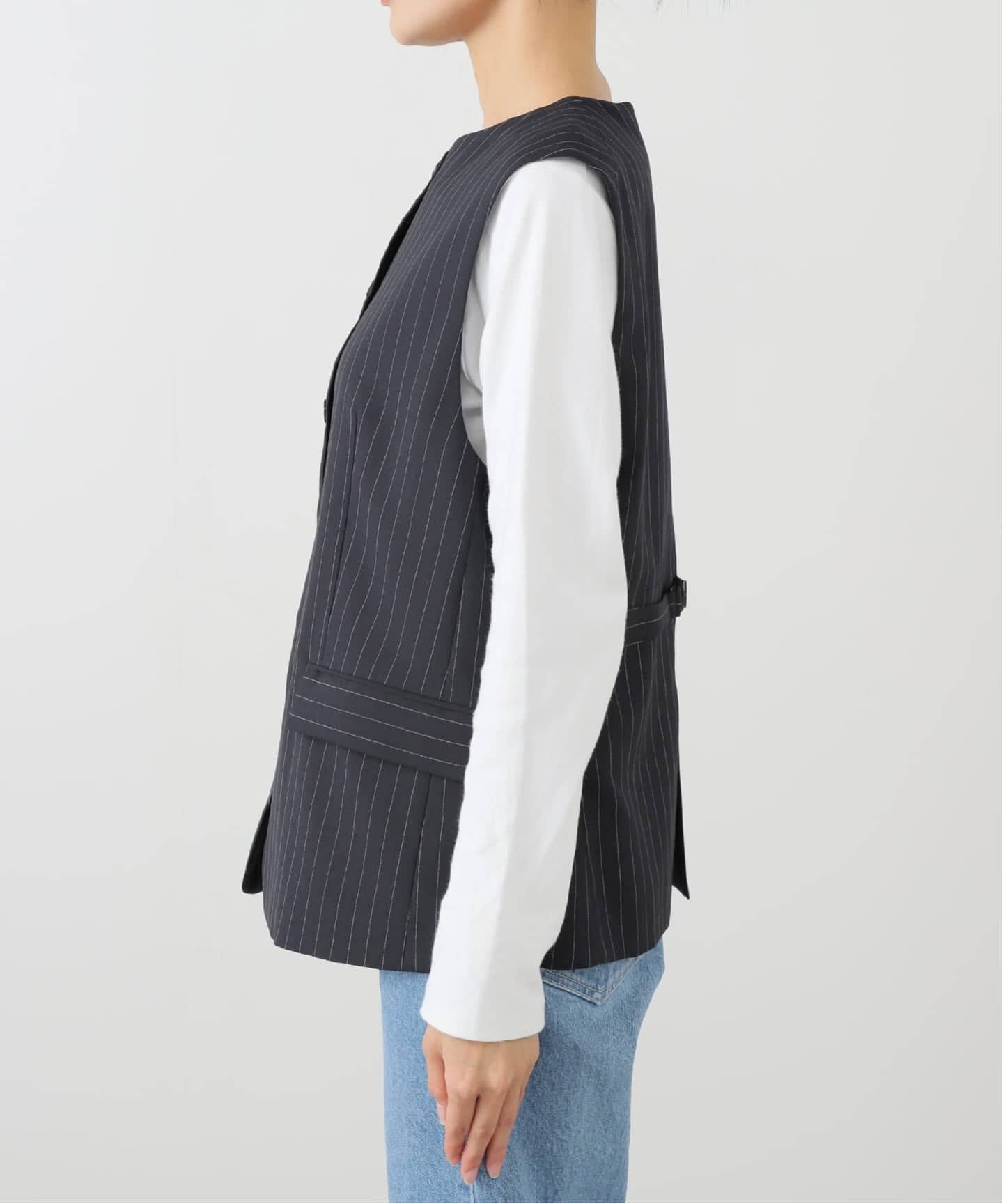 TWストライプジレ（ベスト）｜FRAMeWORK（フレームワーク）の通販