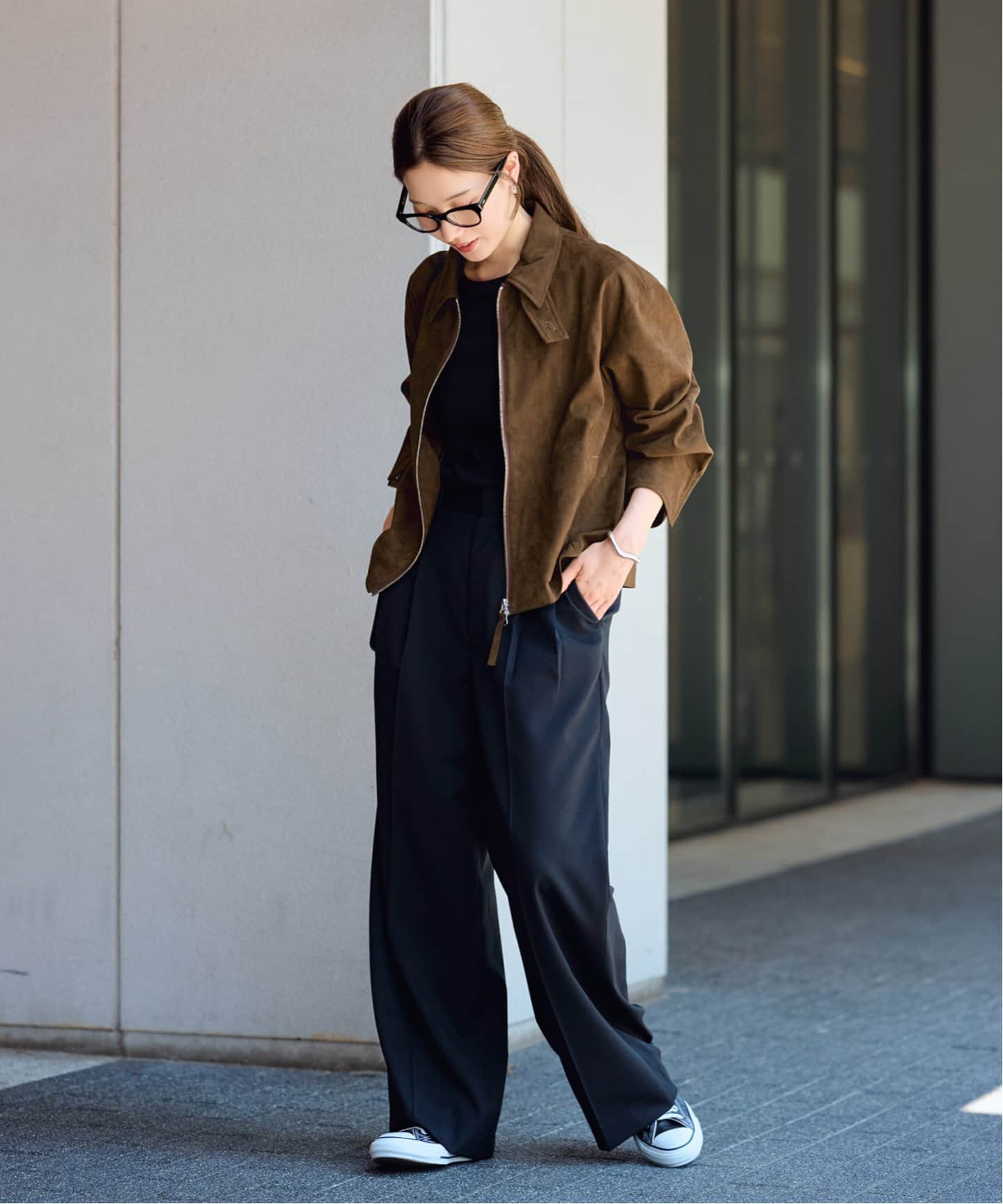 FRAMeWORK フェイクスエードブルゾン FRAMeWORK｜≪追加≫フェイクスエードブルゾン | Rakuten Fashion(楽天