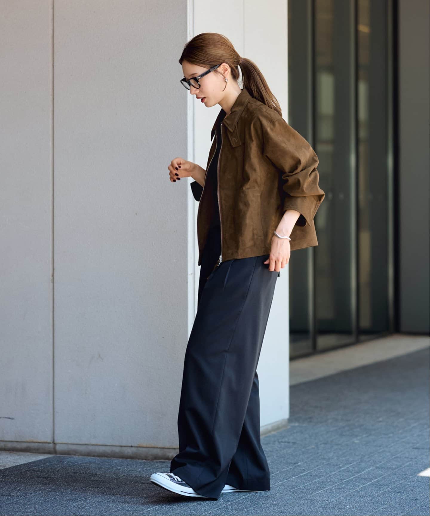 ≪追加≫フェイクスエードブルゾン（その他ブルゾン／アウター