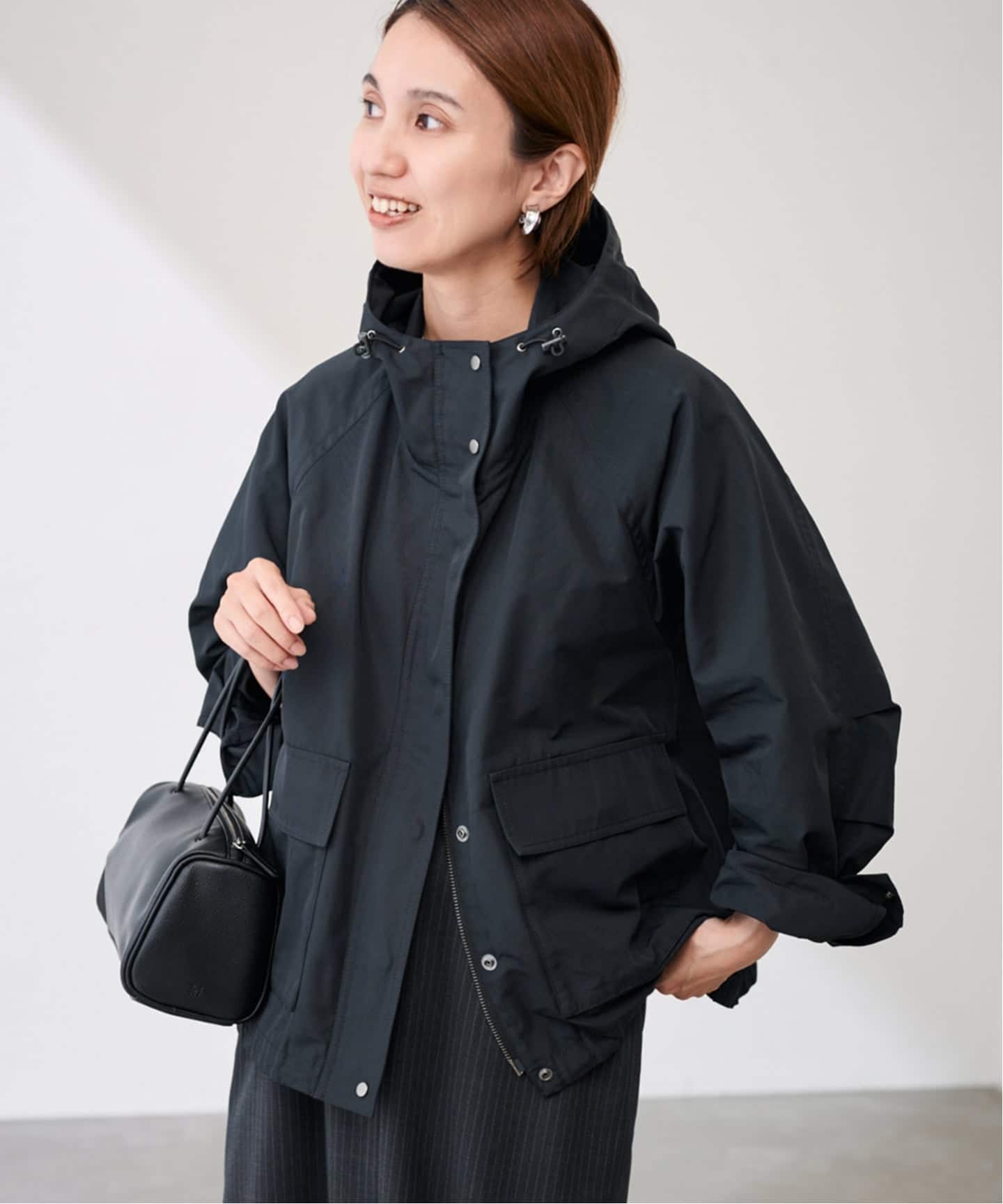 ≪予約≫撥水メモリーウェザーHOODIEブルゾン（マウンテン