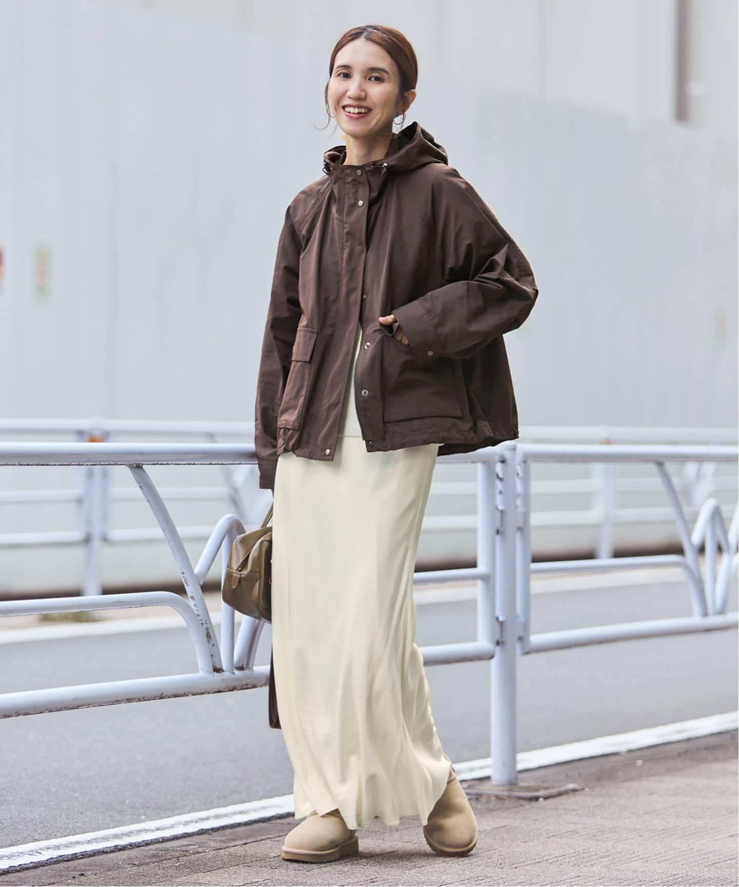 ≪洗濯機洗い可≫撥水メモリーウェザーHOODIEブルゾン