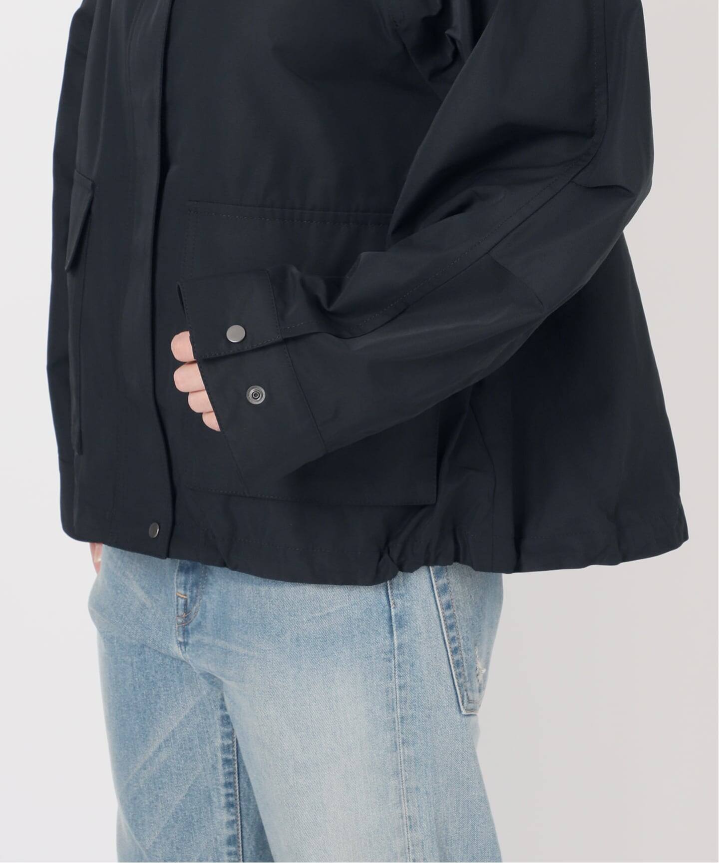 撥水メモリーウェザーHOODIEブルゾン（マウンテンパーカー