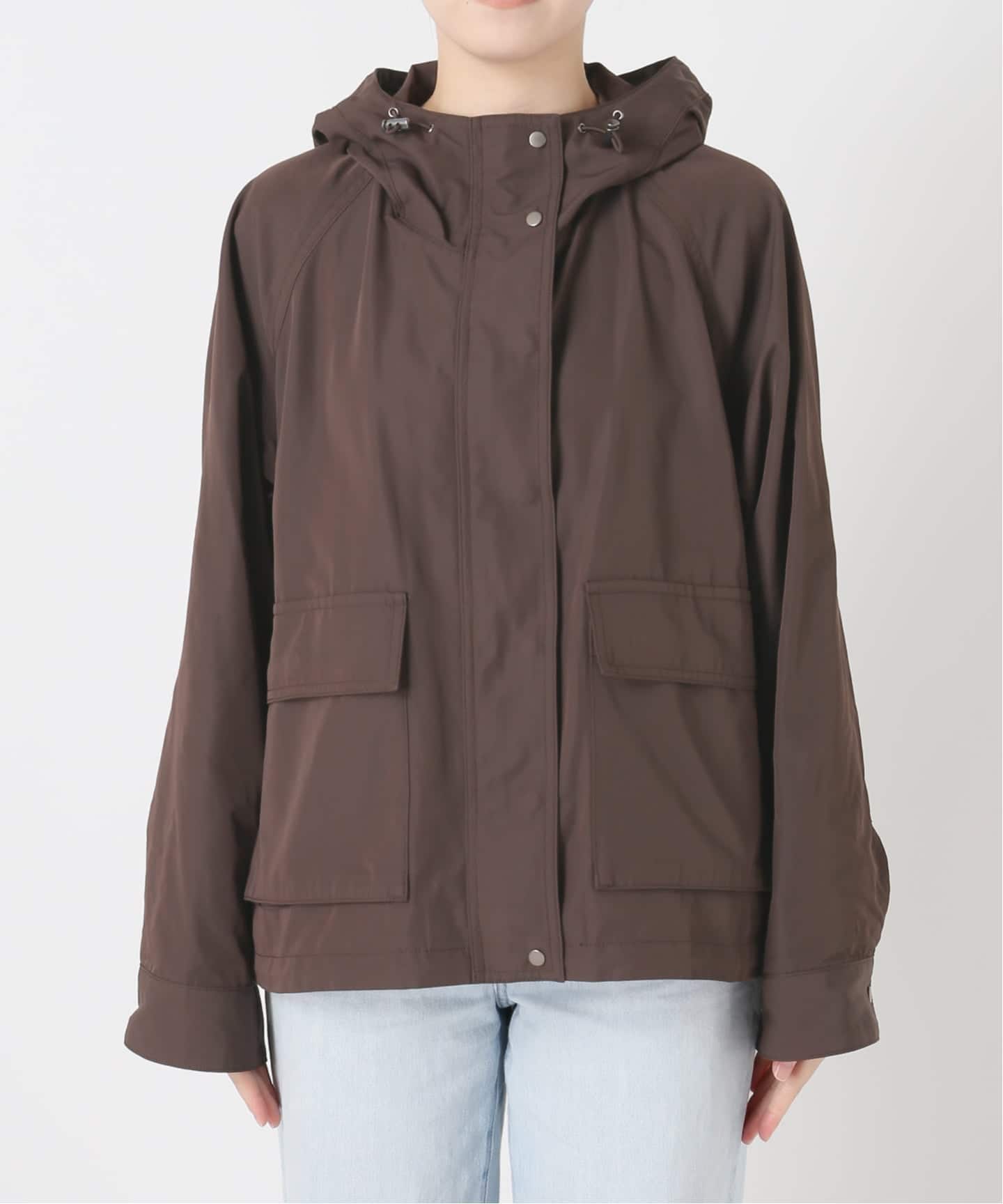 ≪洗濯機洗い可≫撥水メモリーウェザーHOODIEブルゾン