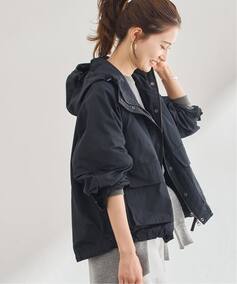 ≪洗濯機洗い可≫撥水メモリーウェザーHOODIEブルゾンのコーディネート 