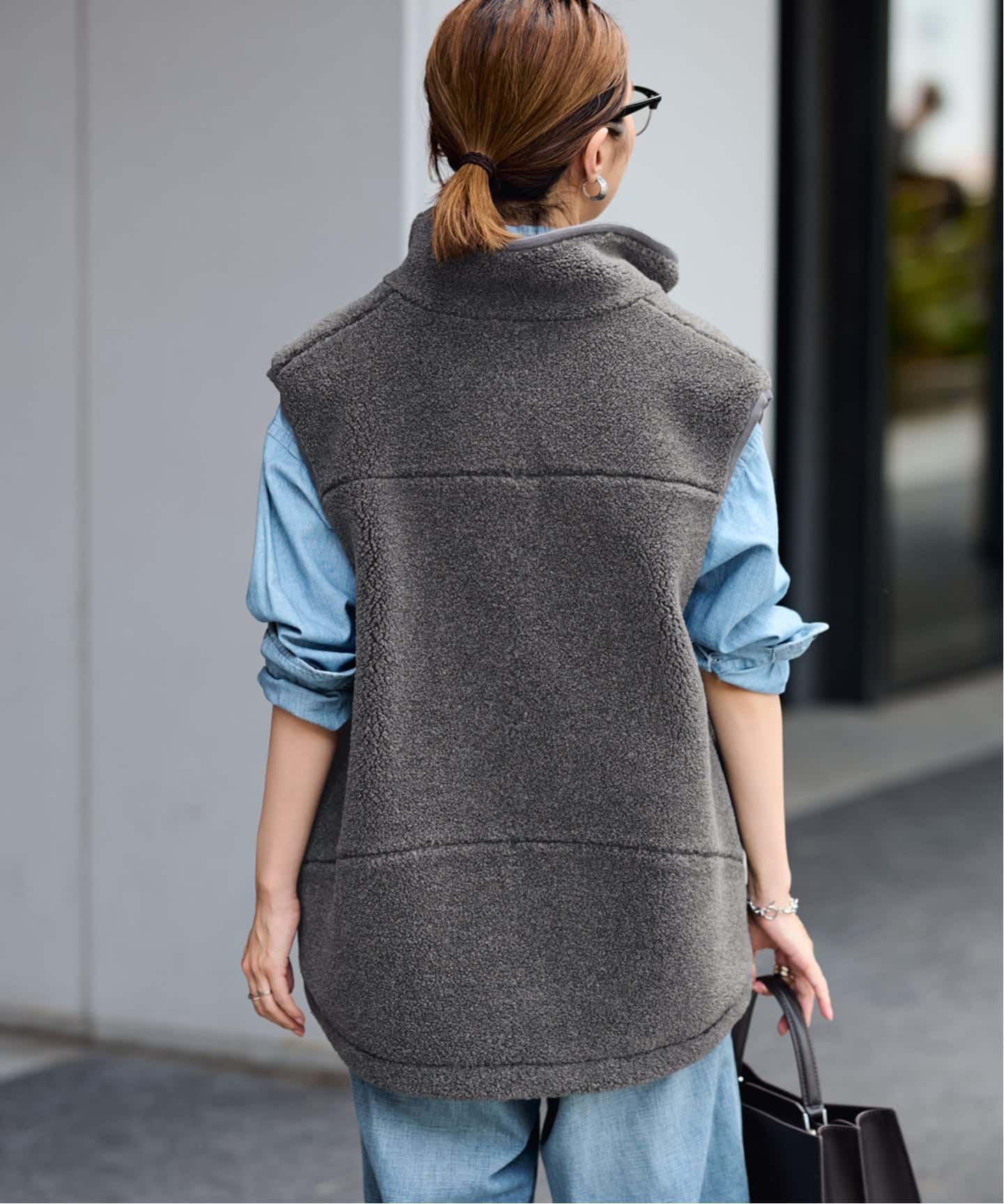 ウールボアベスト（ボア・フリース）｜FRAMeWORK（フレームワーク）の