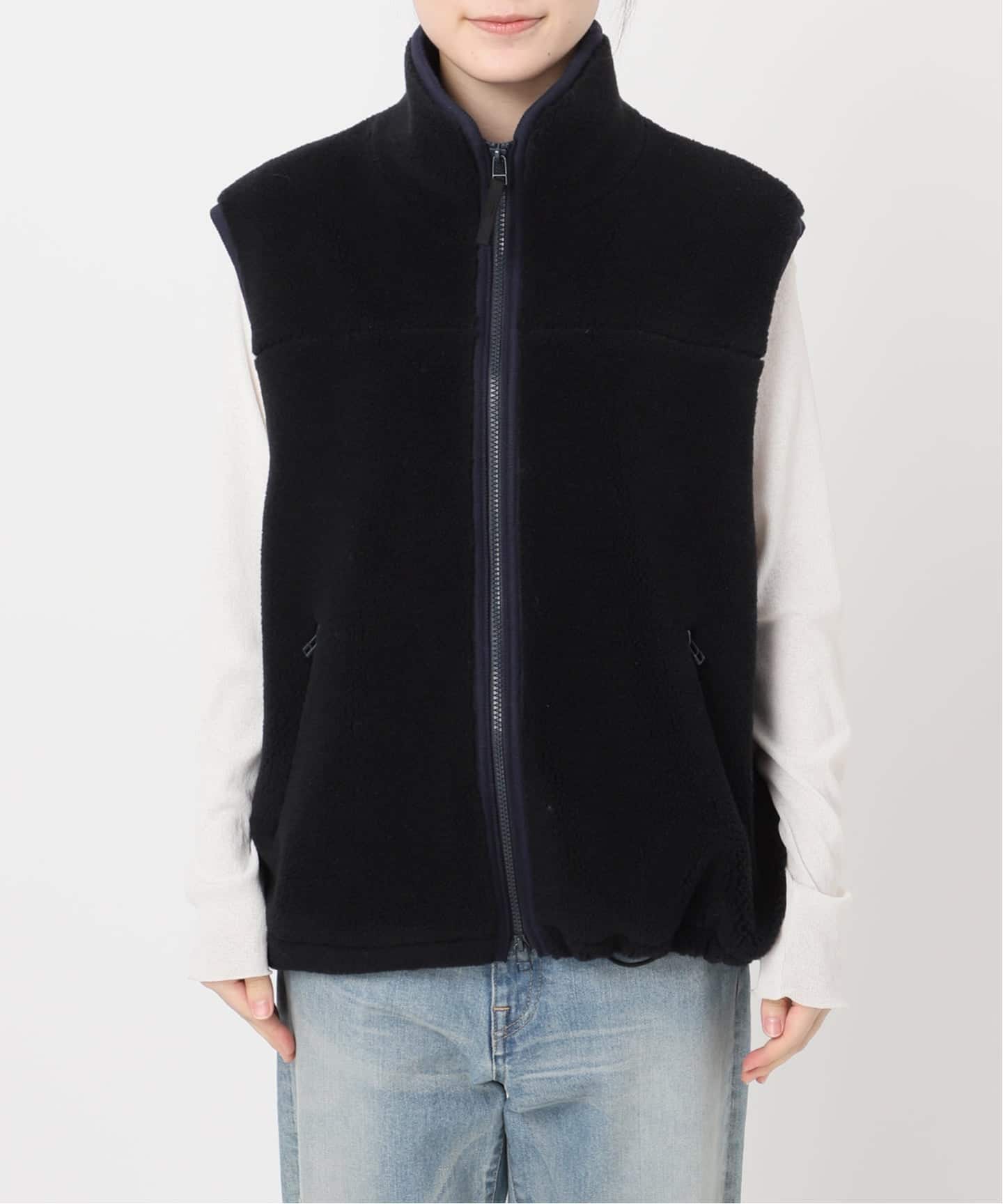 ウールボアベスト（ボア・フリース）｜FRAMeWORK（フレームワーク）の