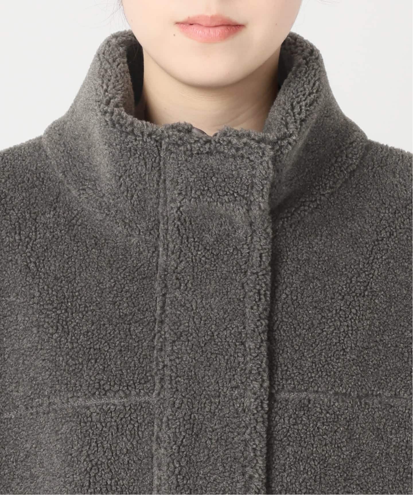 ≪一部カラーWEB限定 / 追加≫ウールボアスタンドブルゾン（ボア