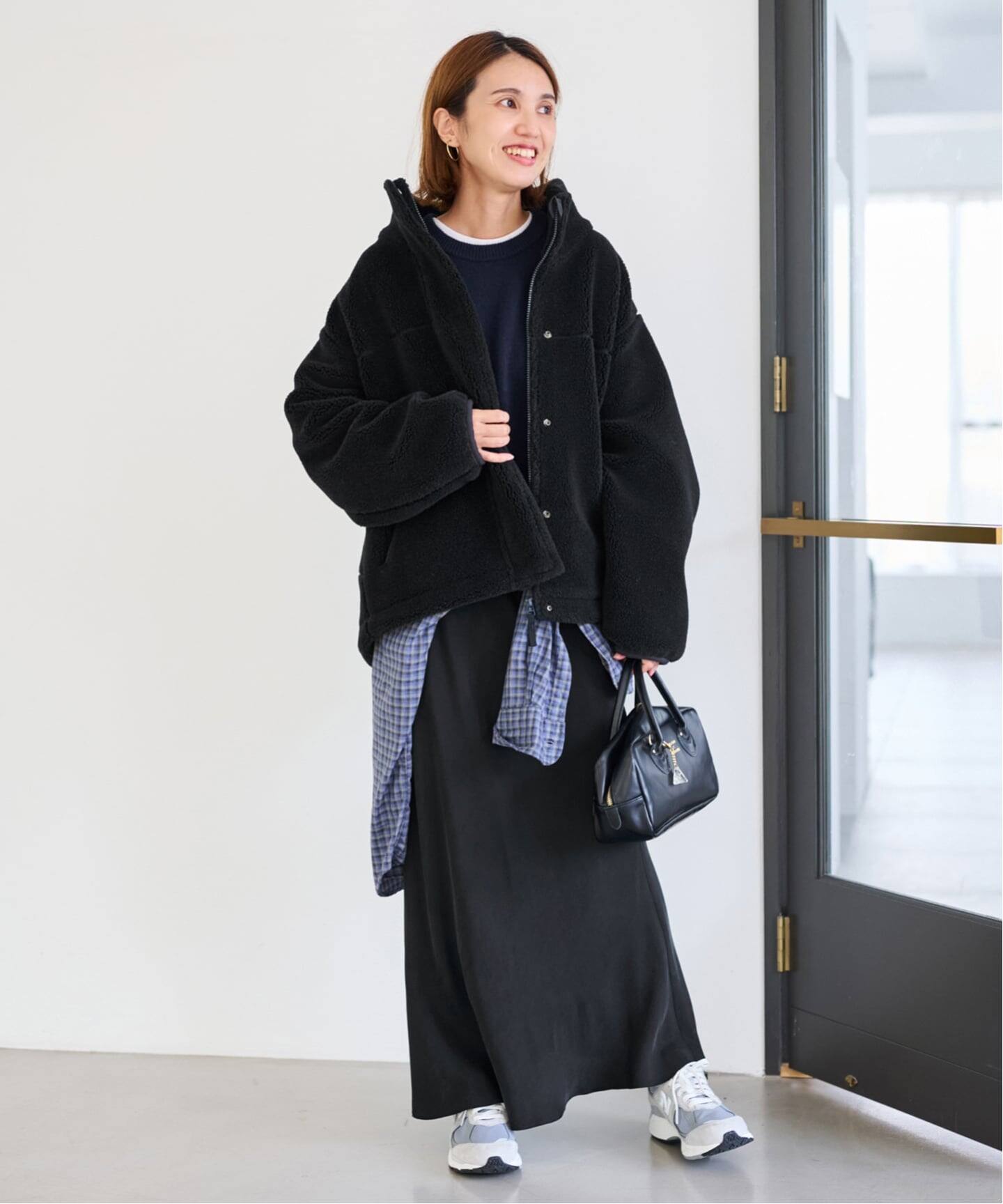 ≪追加≫ウールボアスタンドブルゾン 2（ボア・フリース）｜FRAMeWORK