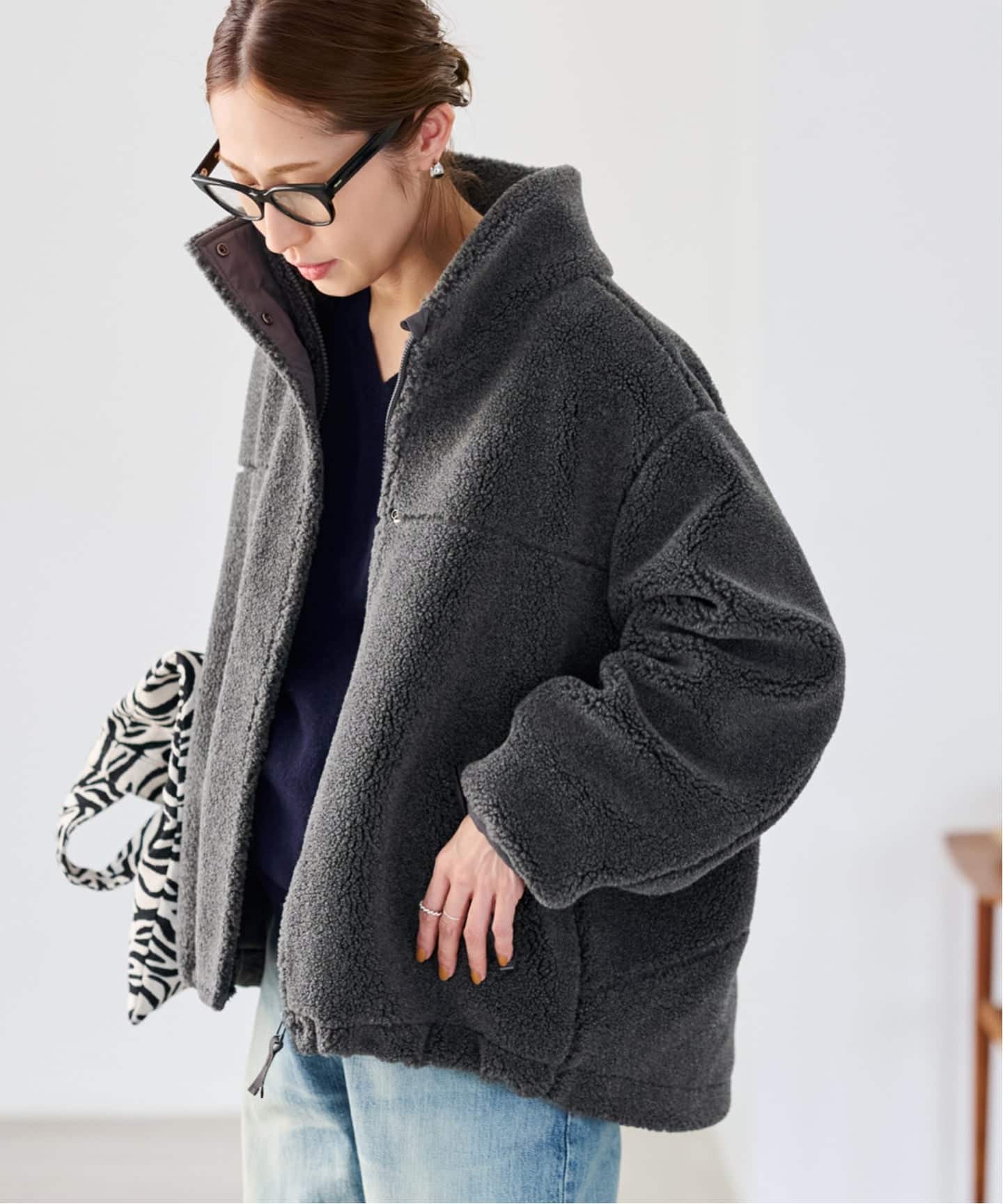 ≪追加≫ウールボアスタンドブルゾン3（その他ブルゾン／アウター