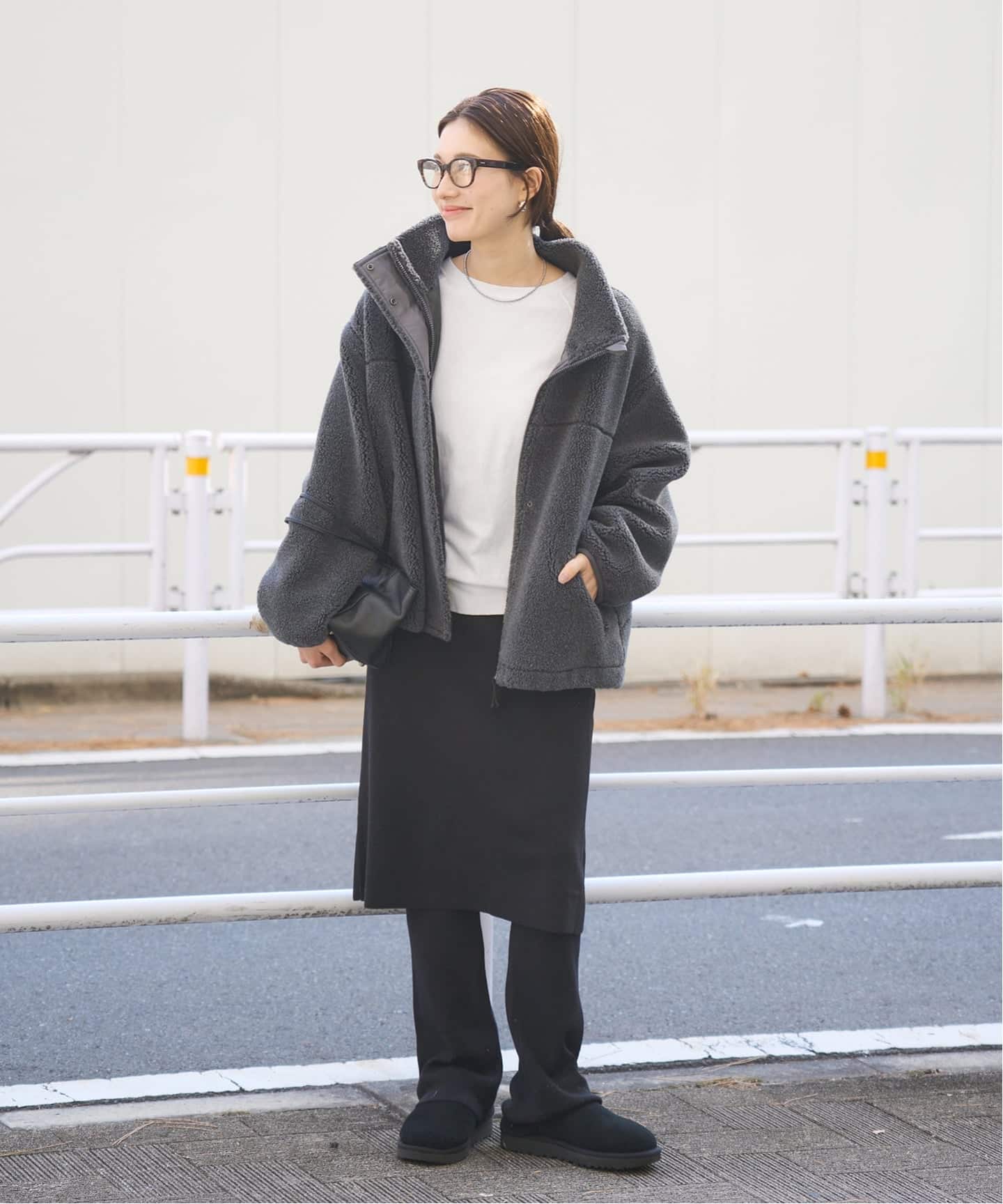 ≪追加≫ウールボアスタンドブルゾン 4（その他ブルゾン／アウター