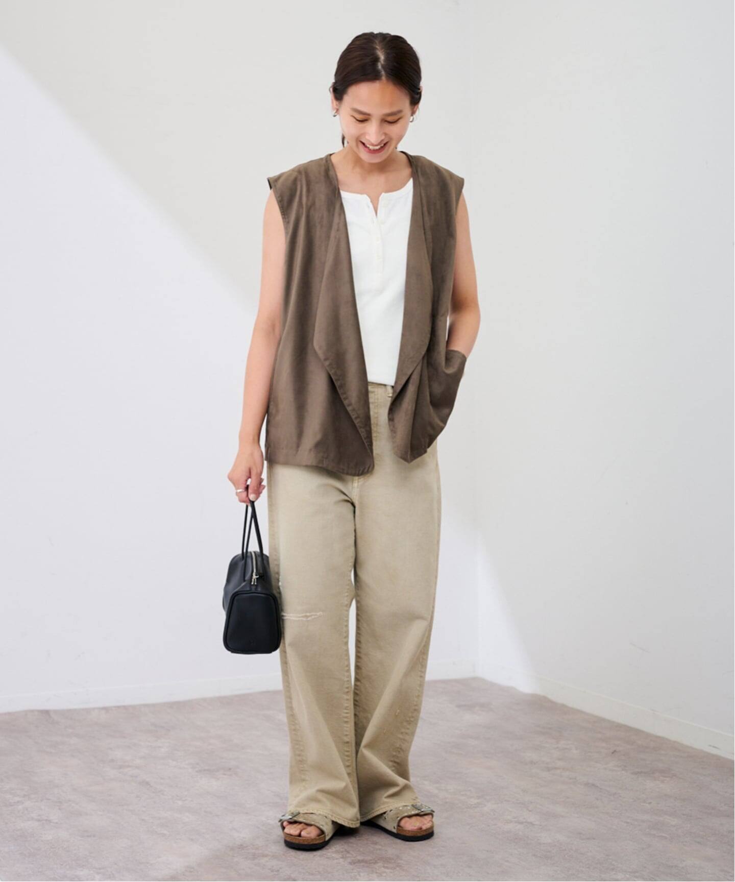 【FRAMeWORK】コットンレースジレ FRAMeWORK｜コットンレースジレ | Rakuten Fashion(楽天