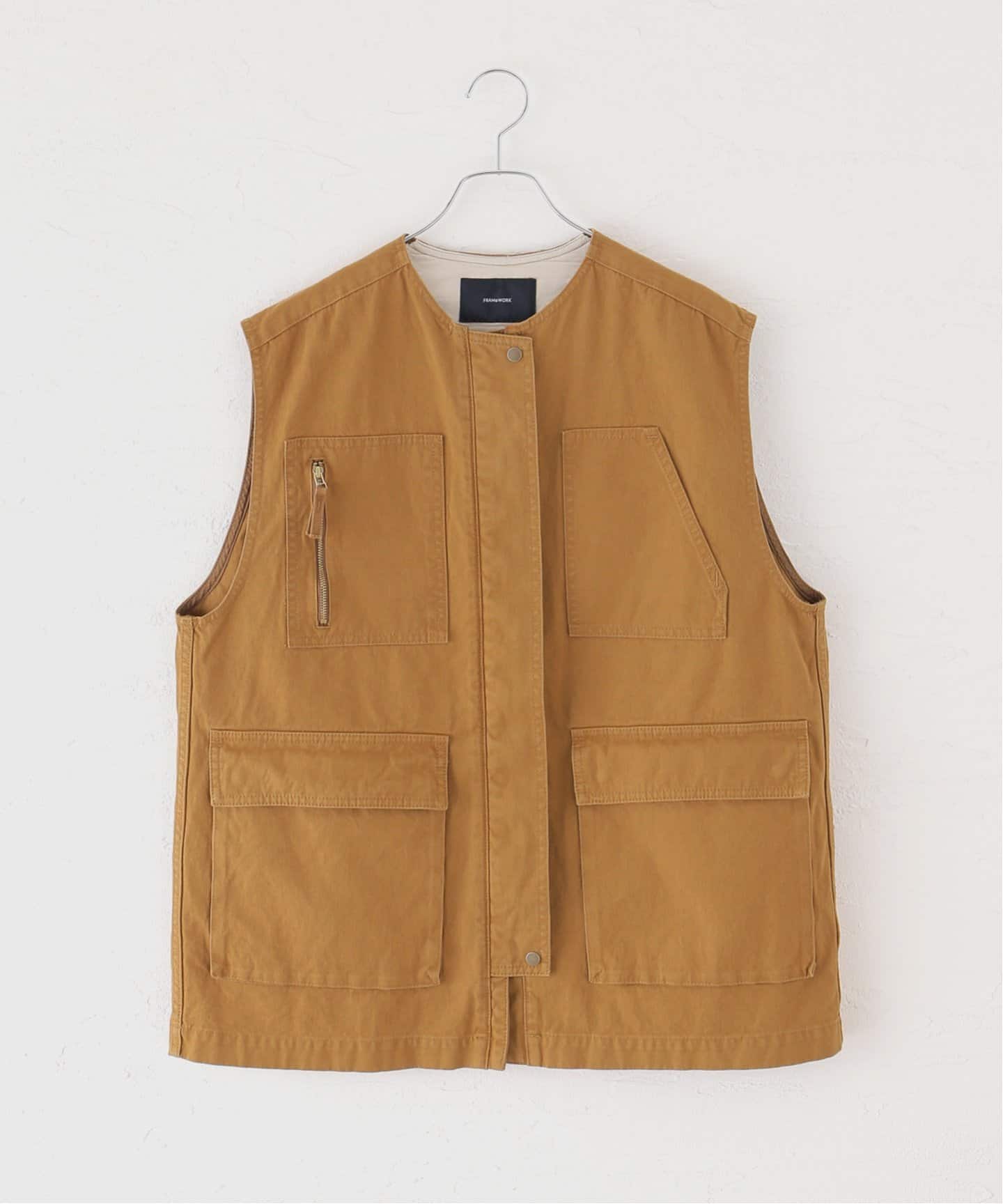 Frameworkベスト メタルボタンベスト（ベスト）｜FRAMeWORK（フレームワーク）の