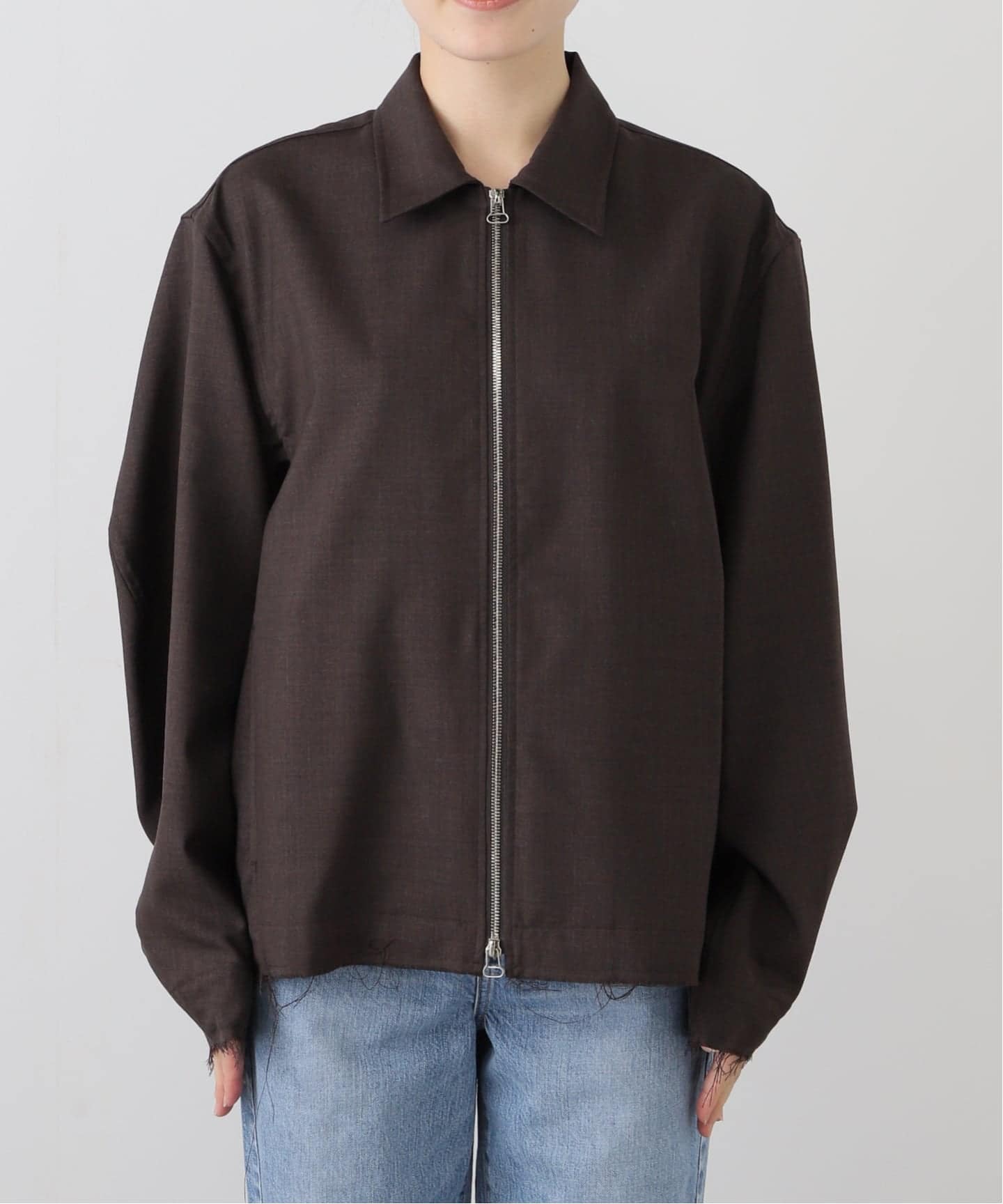 JANE SMITH/ジェーンスミス WASHABLE WOOL TROPICAL ZIP BL（その他