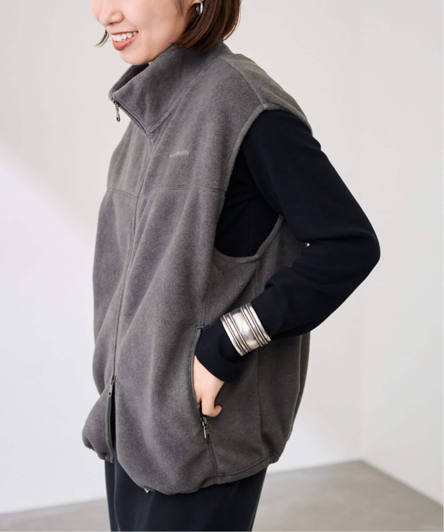 PROTAGONISTA/プロタゴニスタ 別注エコフリースベスト（ベスト