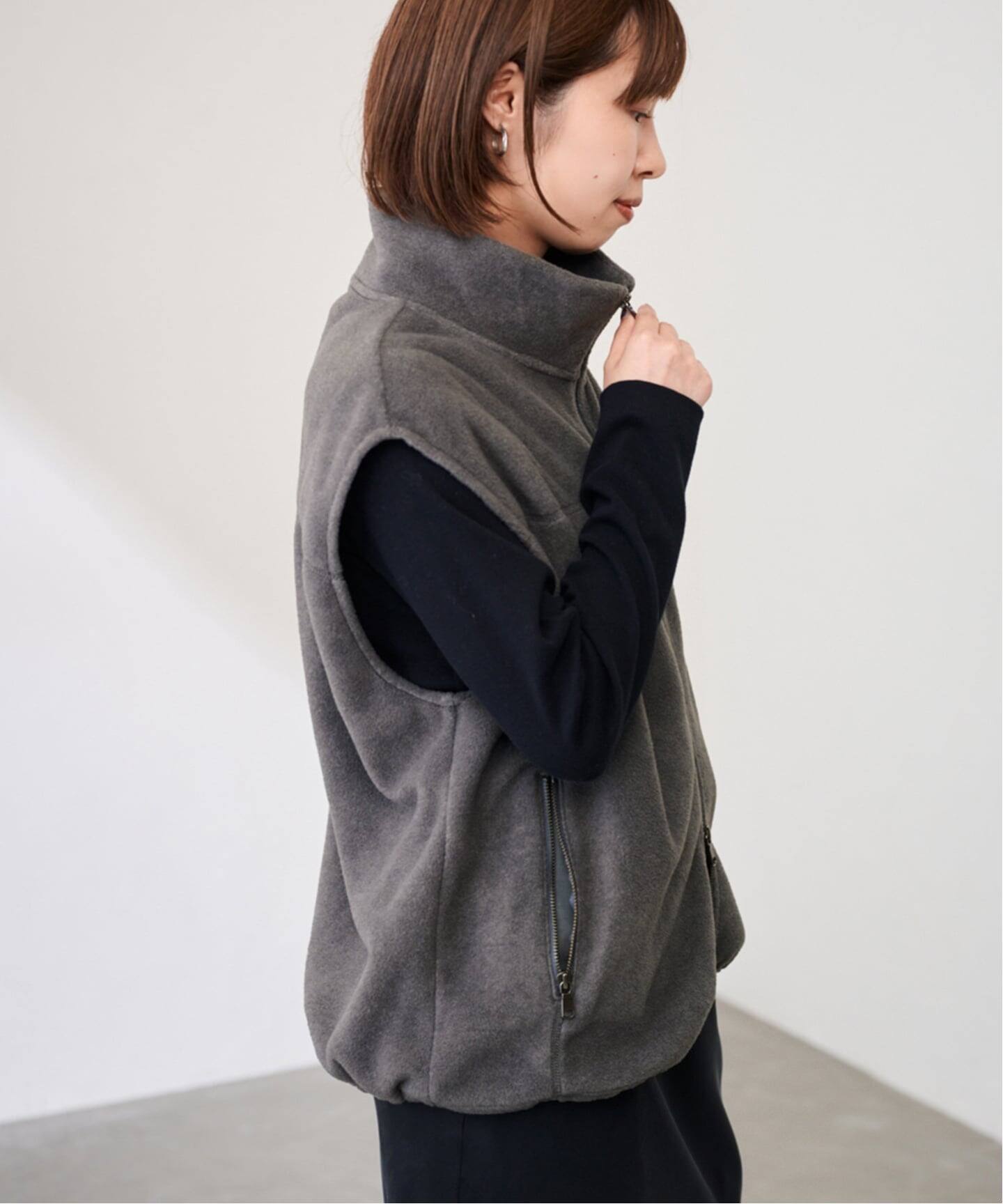 PROTAGONISTA/プロタゴニスタ 別注エコフリースベスト（ベスト