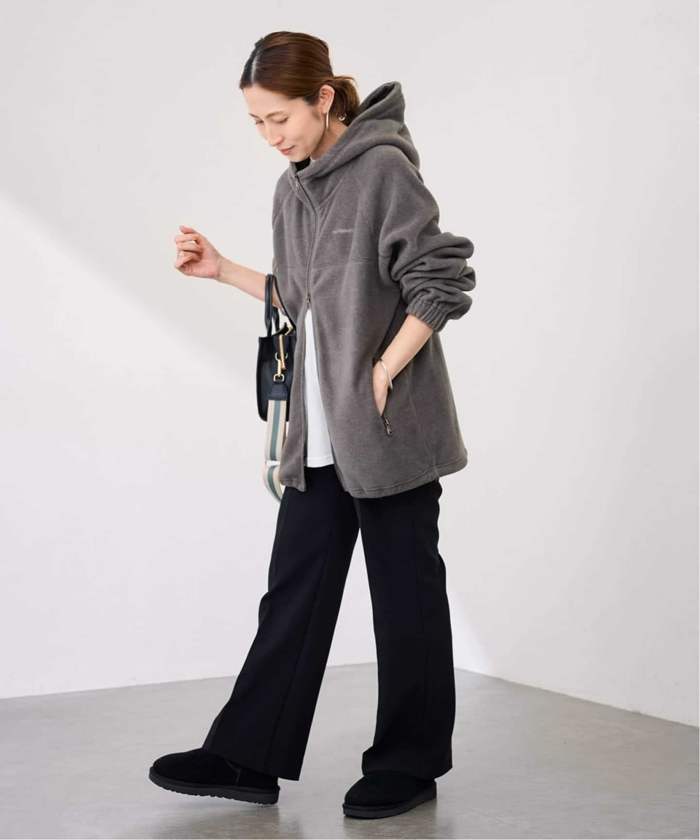 PROTAGONISTA/プロタゴニスタ別注エコフリースブーディー（タグ付） PROTAGONISTA/プロタゴニスタ 別注エコフリースフーディー（ボア