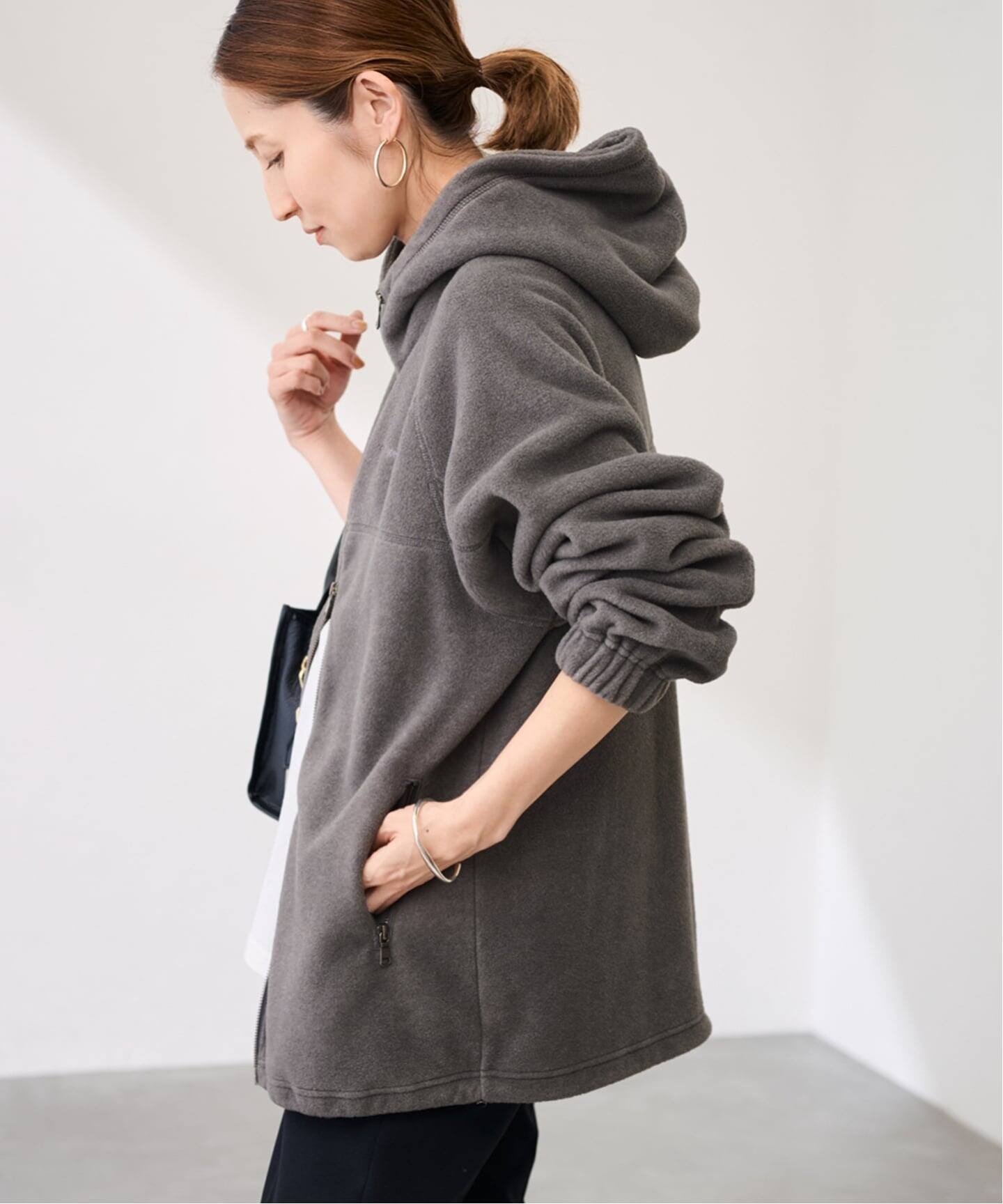 PROTAGONISTA/プロタゴニスタ 別注エコフリースフーディー（ボア