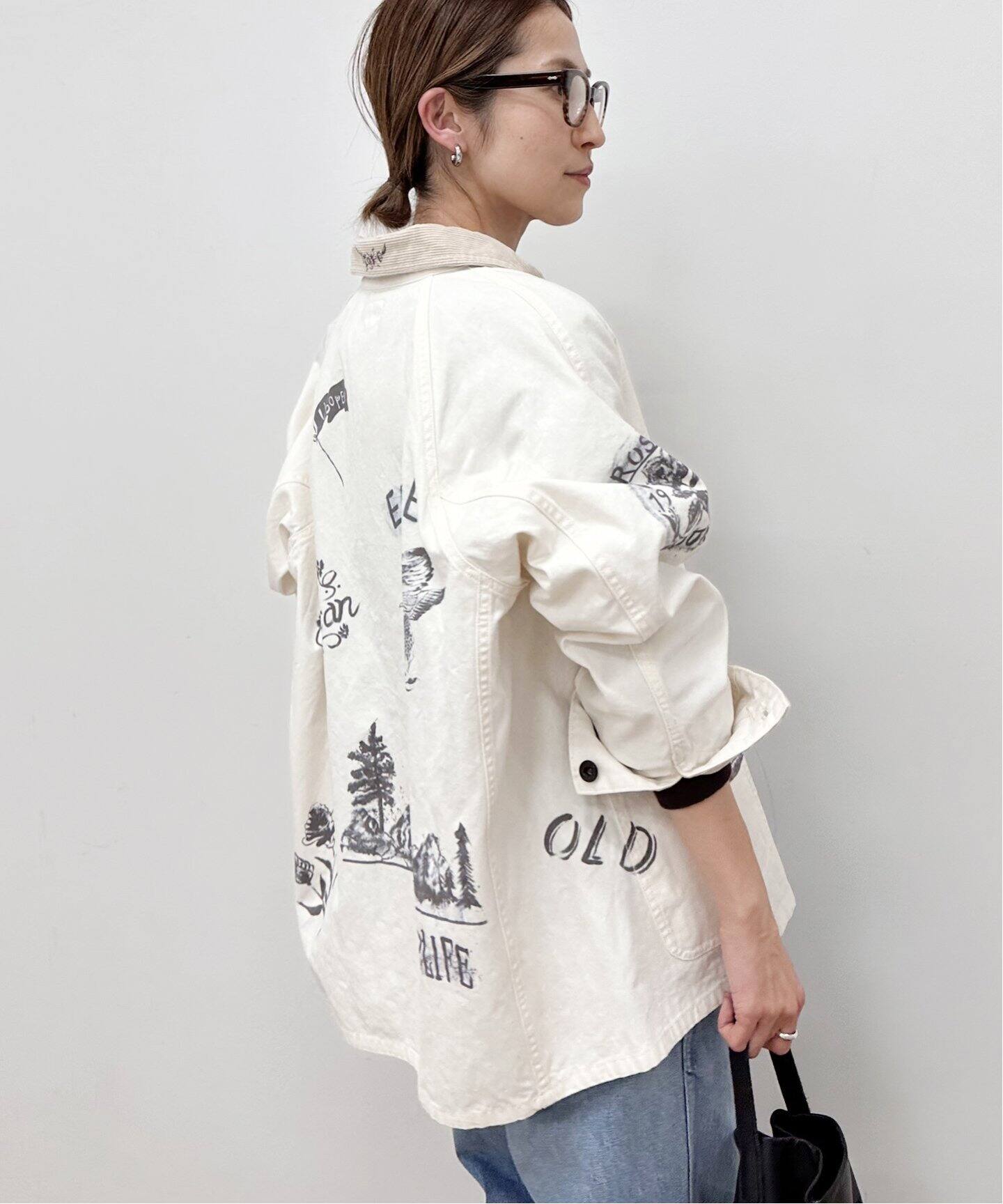 rakugaki 1984×FRAMeWORK×PAYDAY 別注ジャケット（カバーオール 