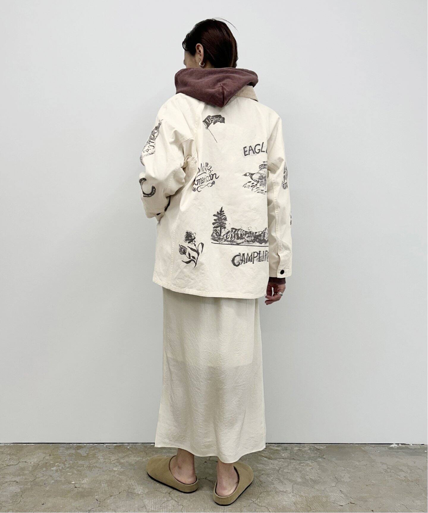 rakugaki 1984×FRAMeWORK×PAYDAY 別注ジャケット（カバーオール 