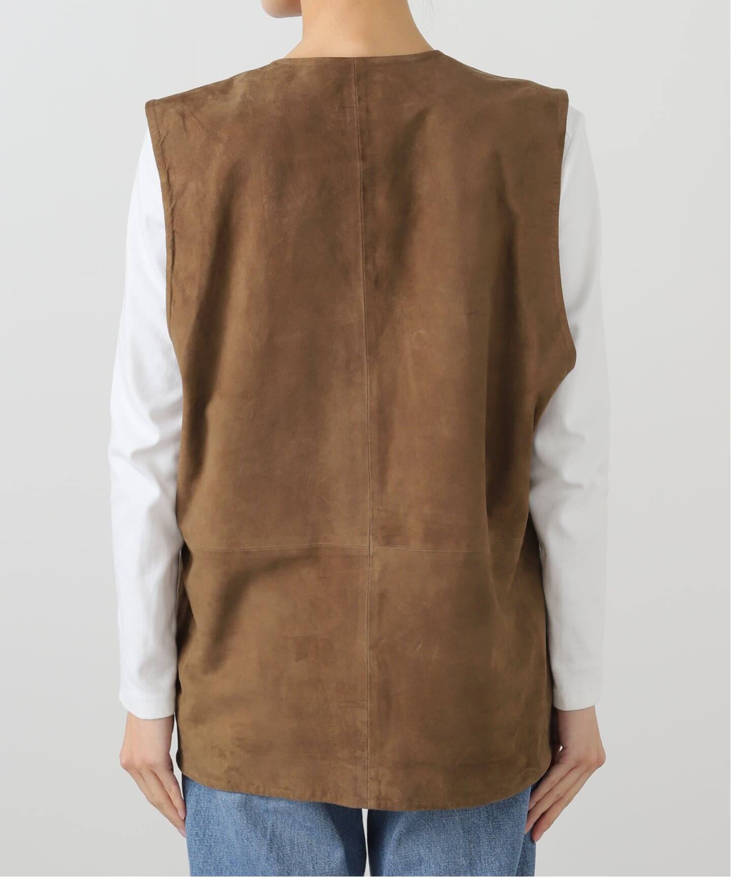 THRIFTY LOOK/スリフティルック 別注ワークスウェードベスト（ベスト