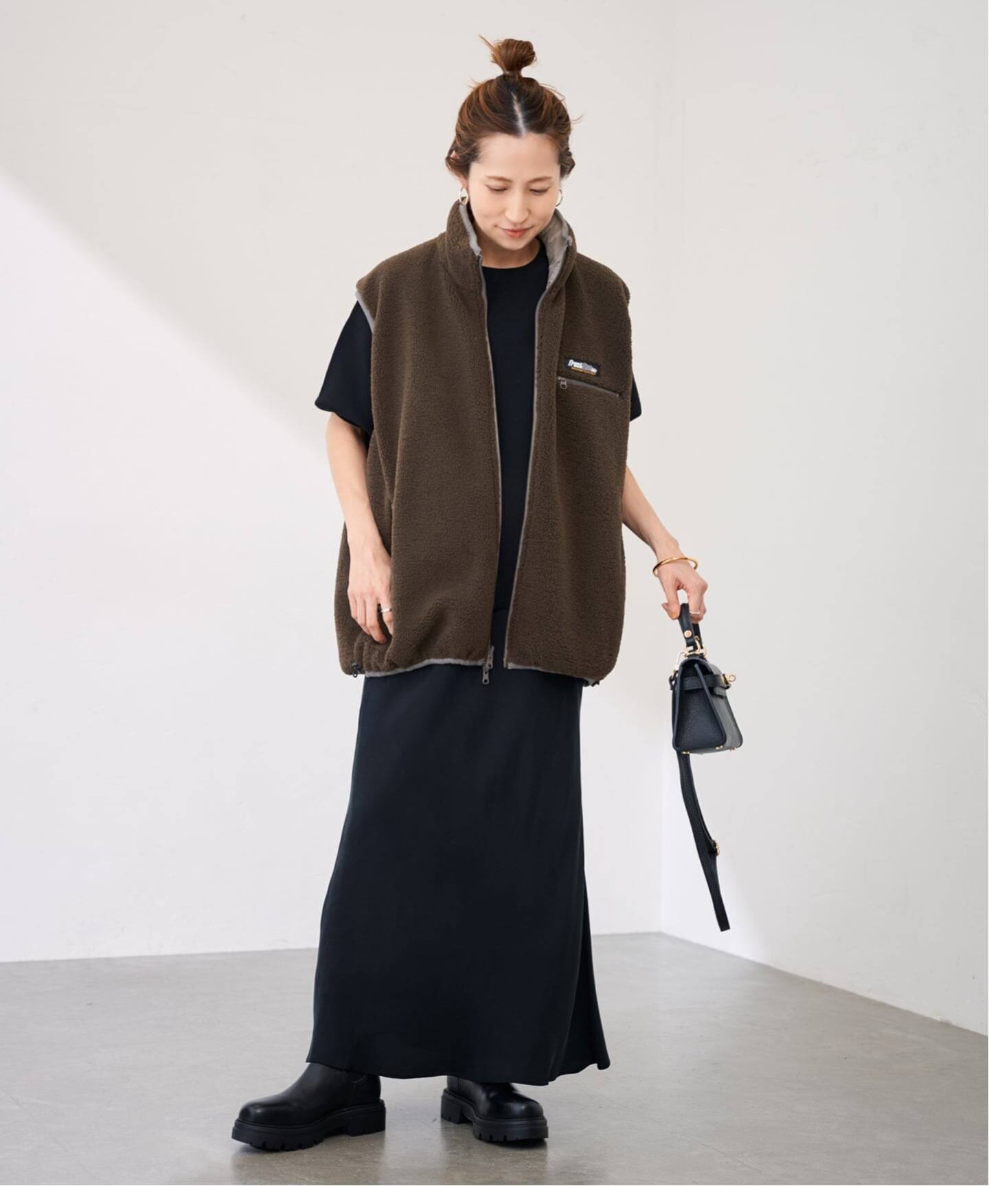 Frameworkベスト FROSTLINE/フロストライン 別注 リバーシブルベスト（ベスト