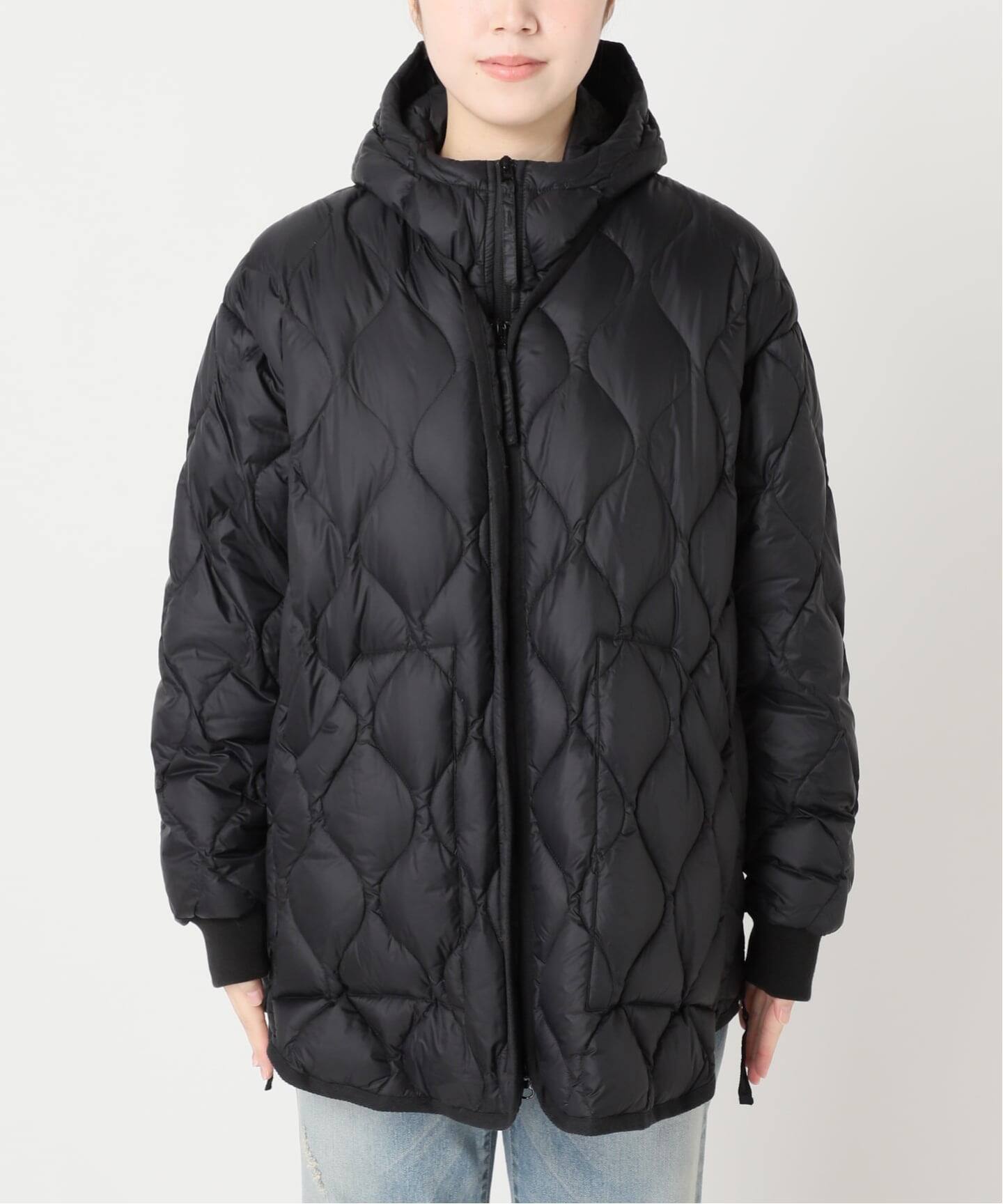 TAION/タイオン 別注フードビブス付きブルゾン （ブラック） ≪WEB先行 / 追加≫TAION/タイオン 別注フードビブス付き