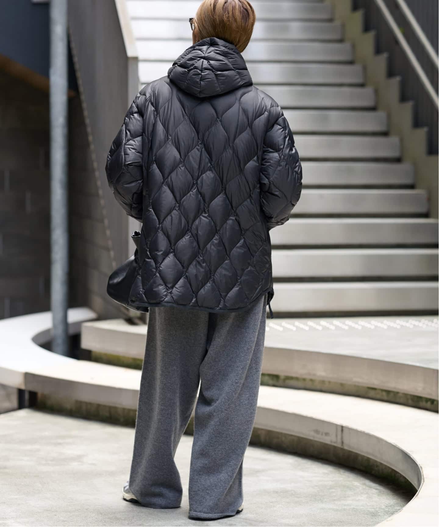 ≪追加≫TAION/タイオン 別注フードビブス付きブルゾン 2（中綿