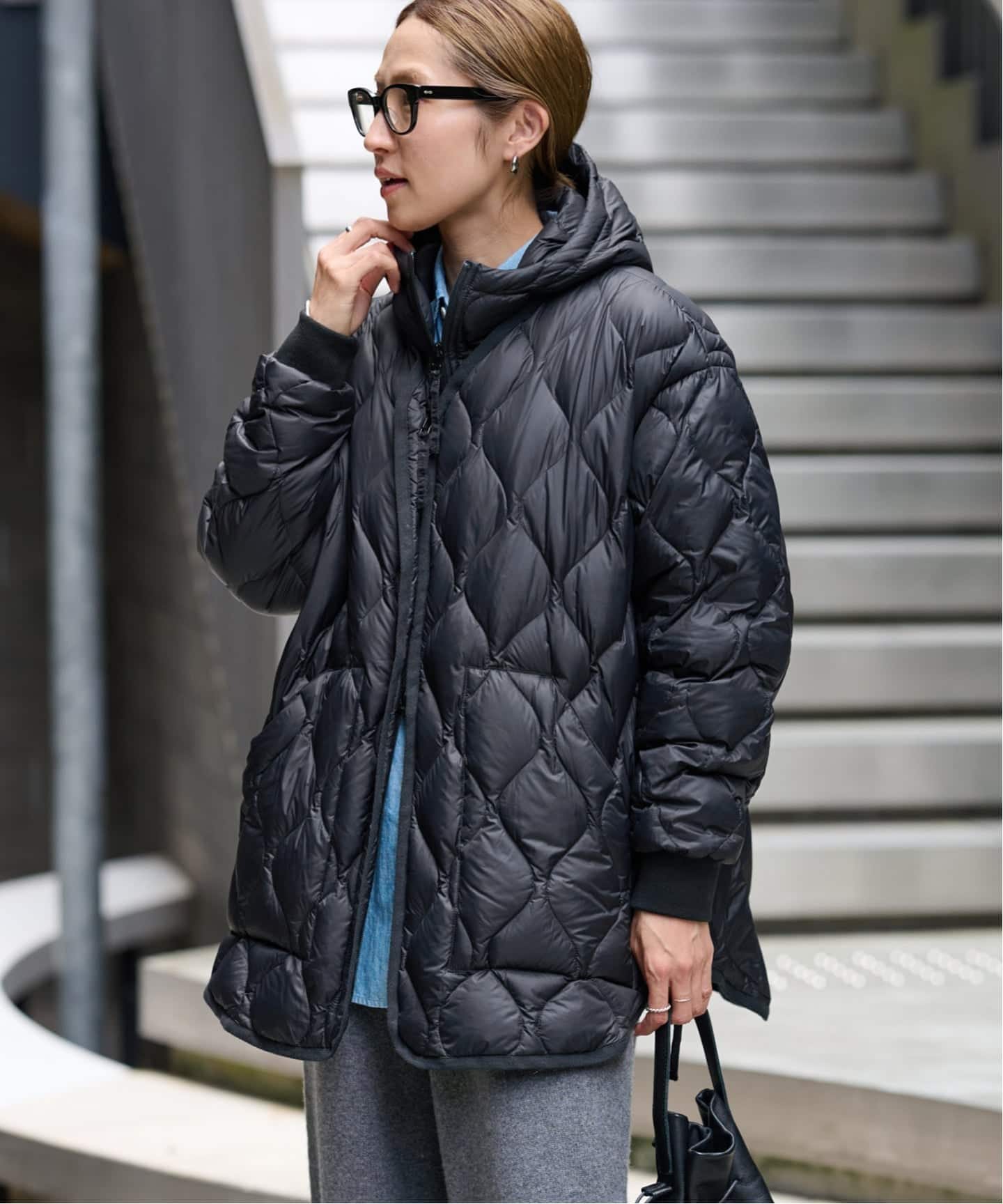 FRAMeWORK TAION別注　フード付きブルゾン ≪追加予約≫TAION/タイオン 別注フードビブス付きブルゾン 2