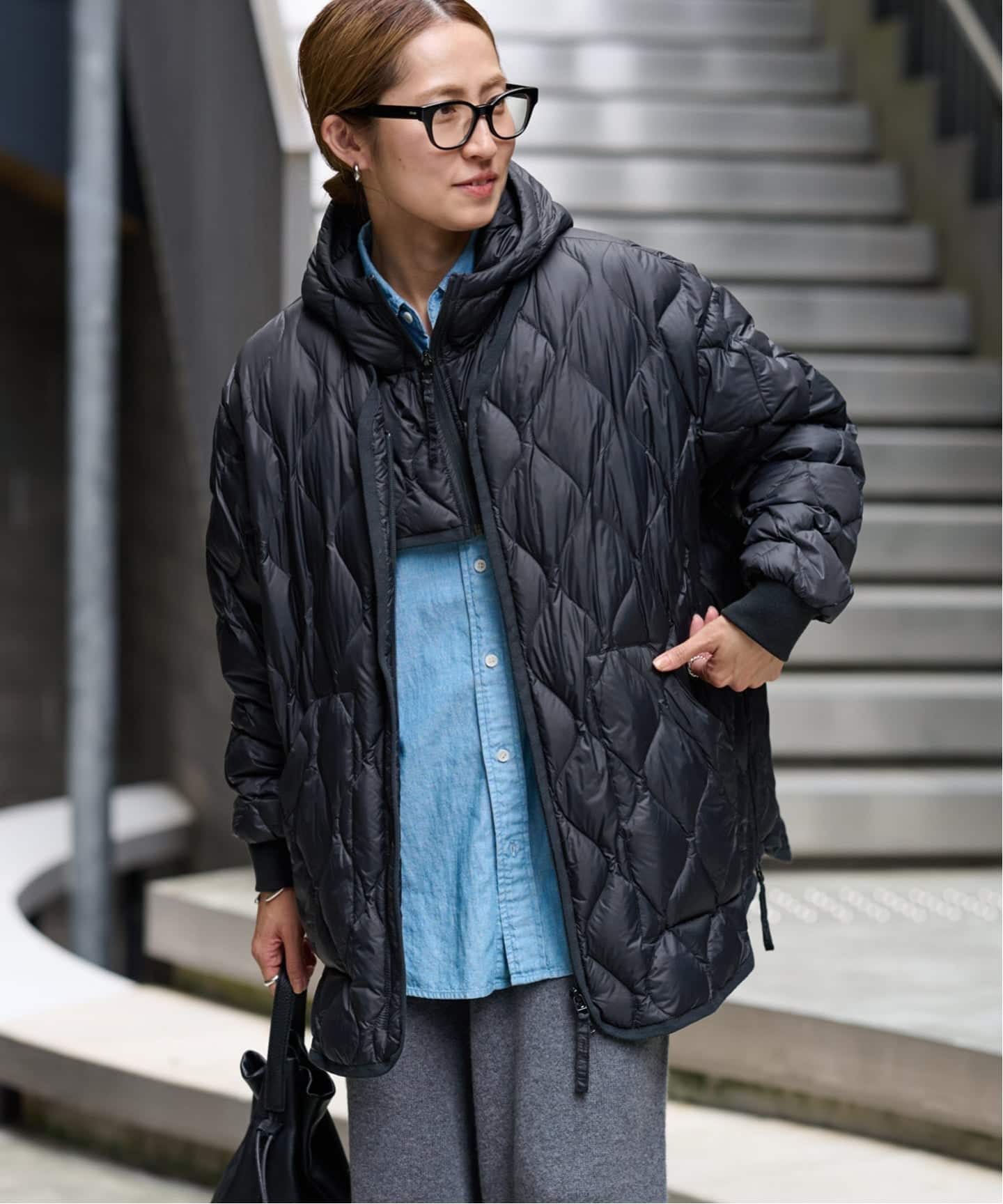 ≪追加予約≫TAION/タイオン 別注フードビブス付きブルゾン 2