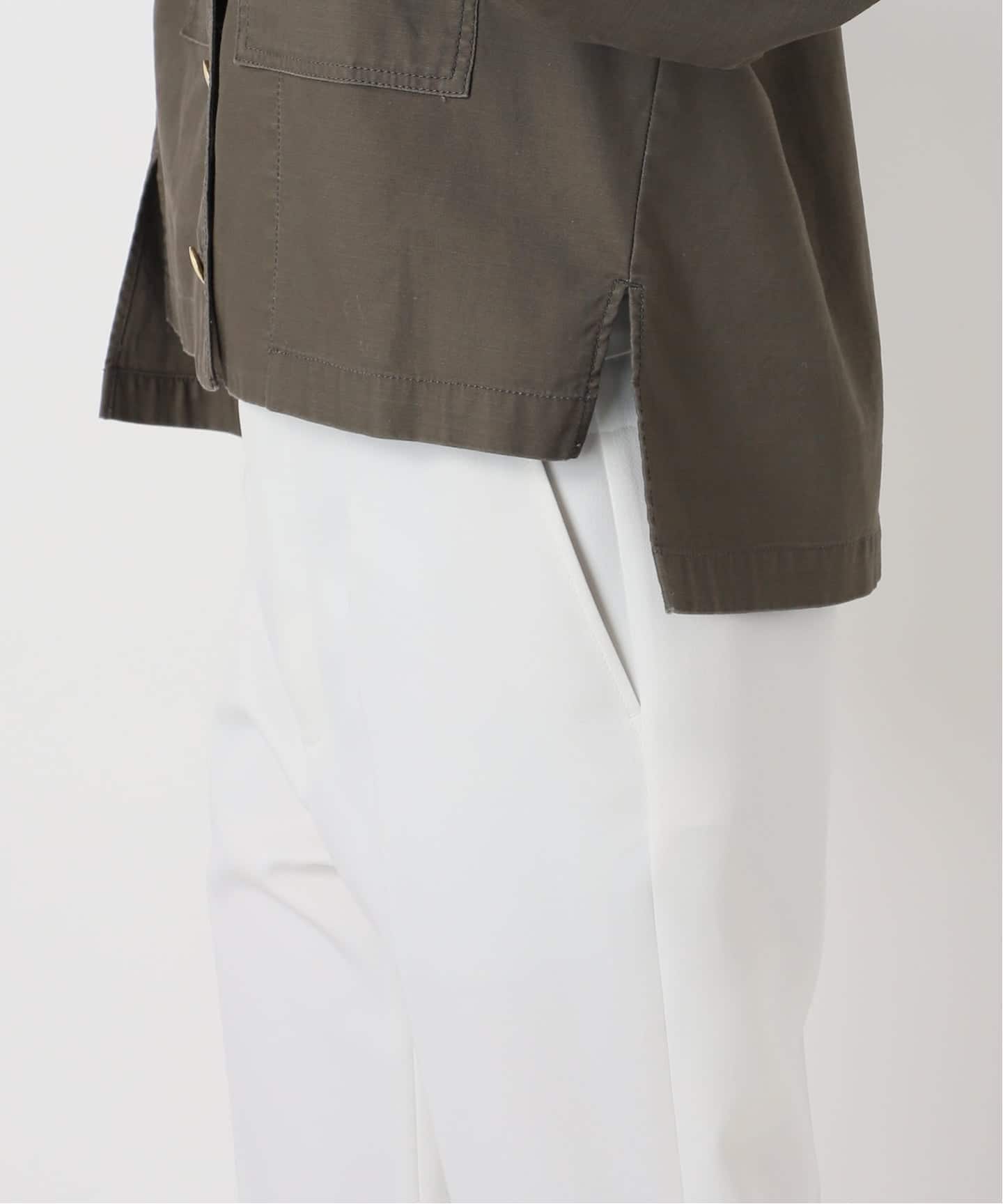 ミリタリークロスオーバーシャツブルゾン（ミリタリー）｜NOBLE