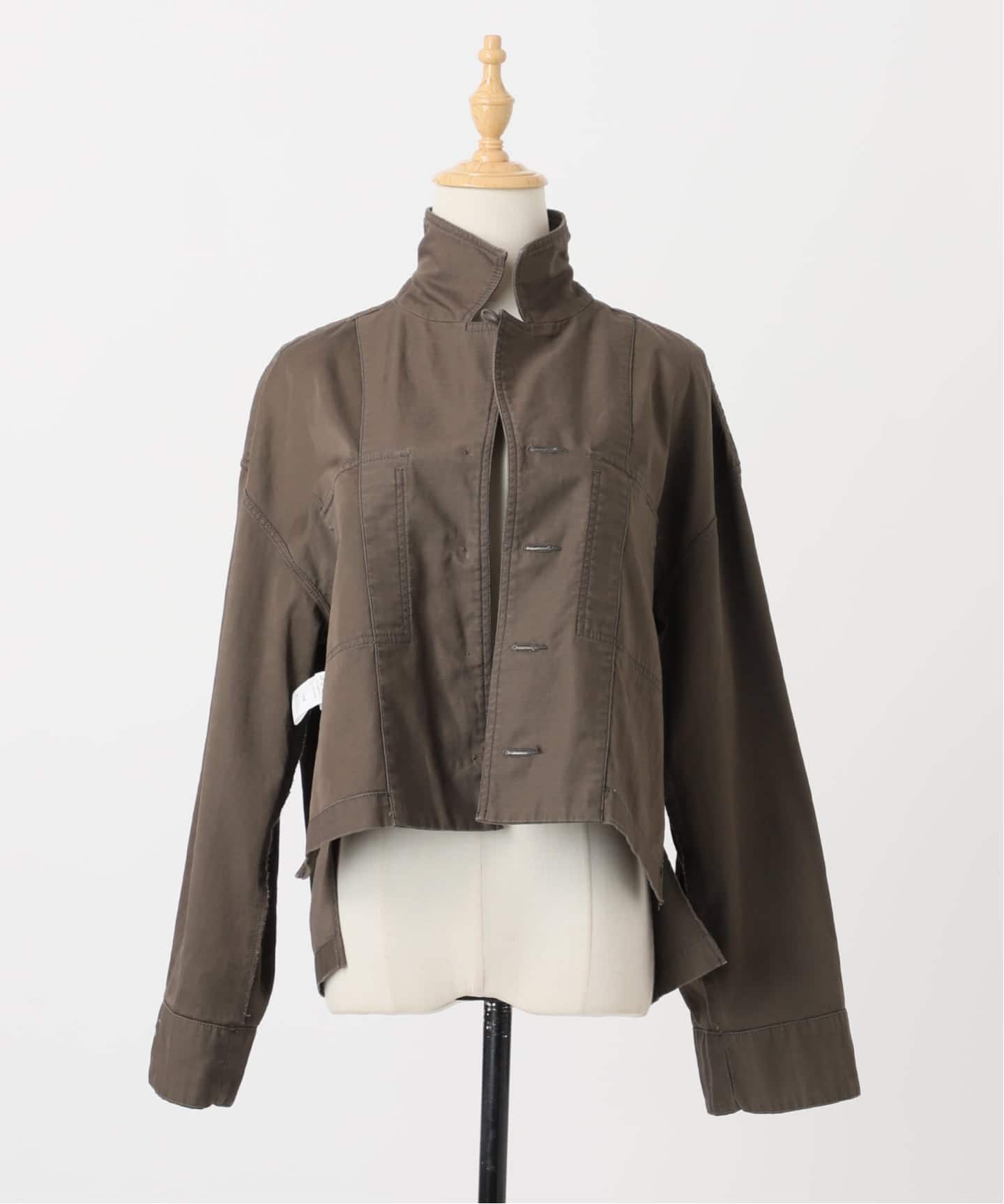 ミリタリークロスオーバーシャツブルゾン（ミリタリー）｜NOBLE