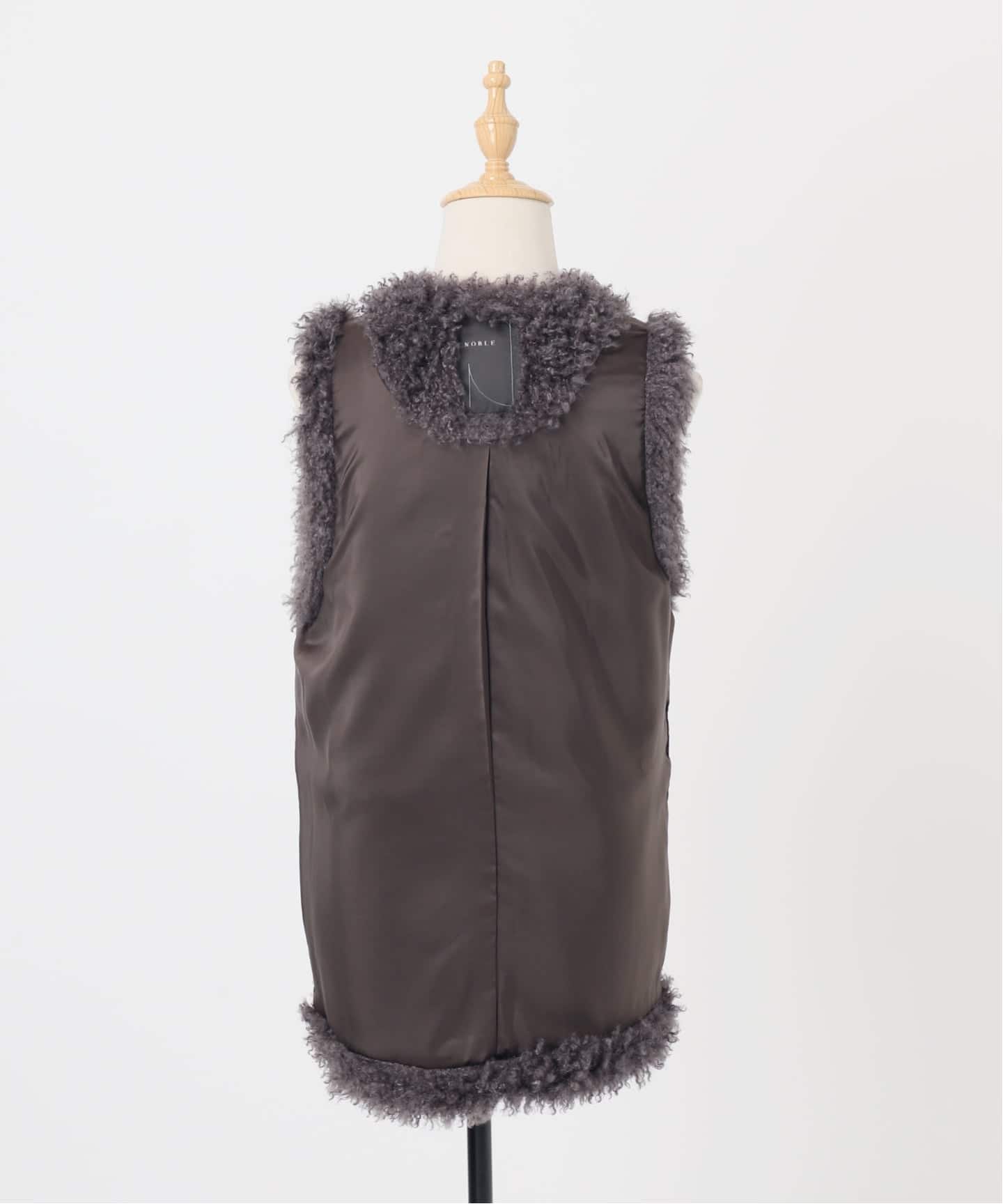追加》エコファーロングベスト（ベスト）｜NOBLE（ノーブル）の通販
