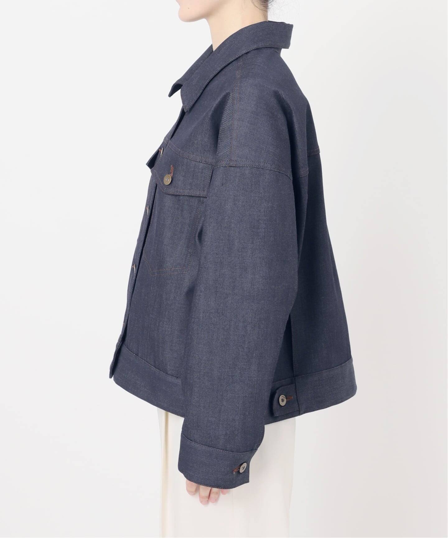 NOBLE ネイビー ジャケット 36 Noble ノーブル ジャケット アウター コート ネイビー 36サイズS