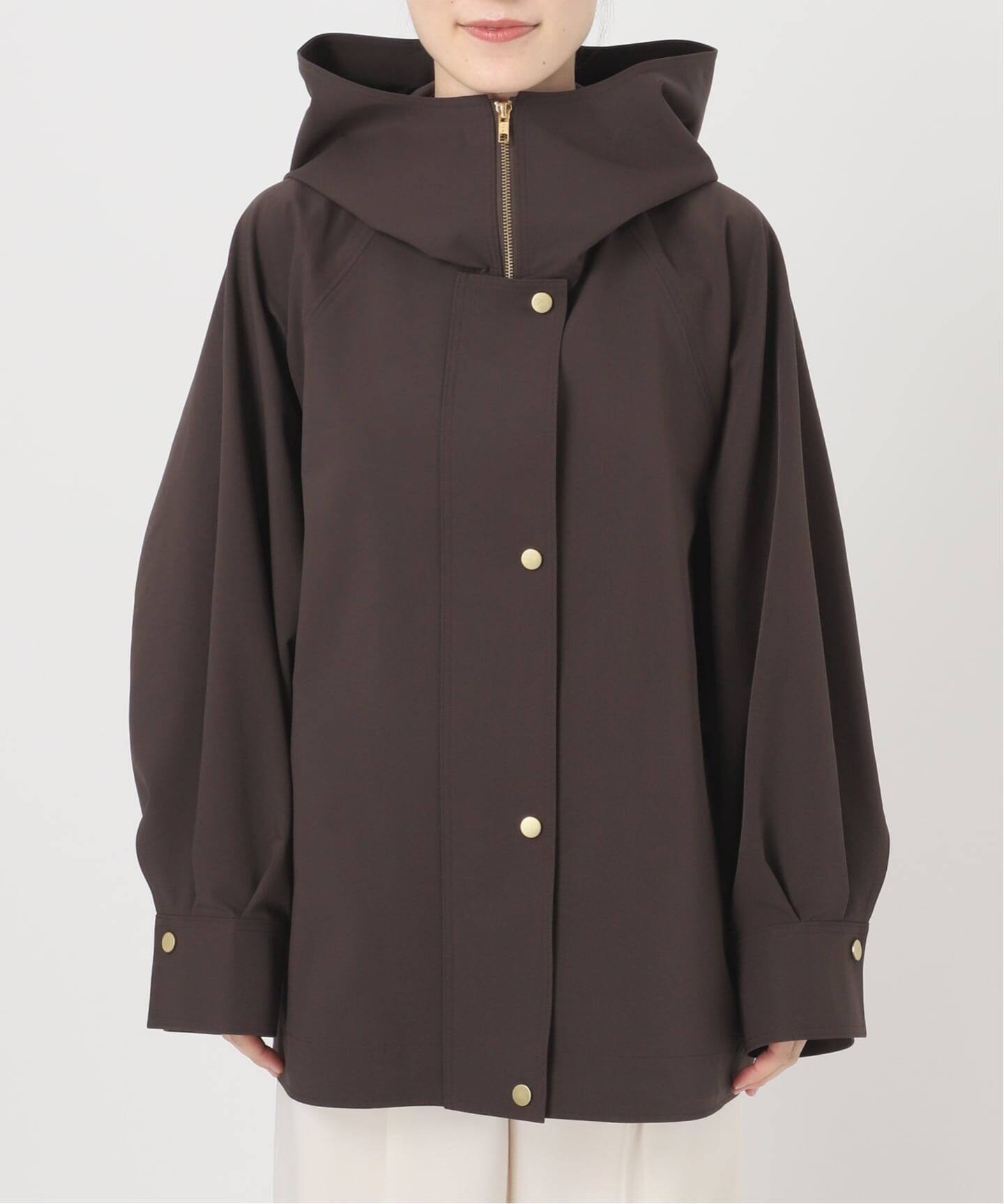 追加》ハイツイストダブルクロスフーディブルゾン（フードコート