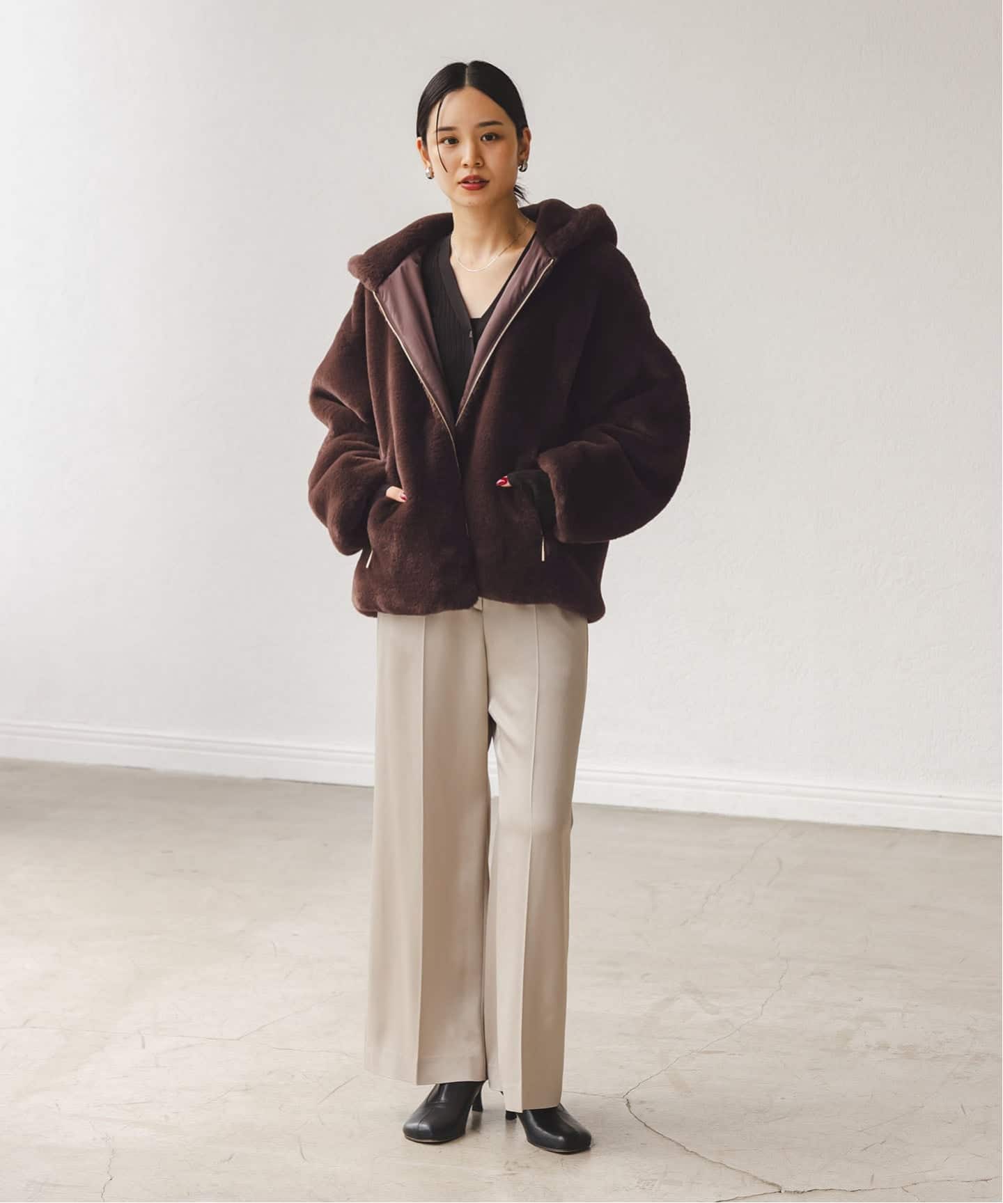 WEB・一部店舗限定追加》TATRAS/タトラス YUMOLA(ユモラ)（ボア