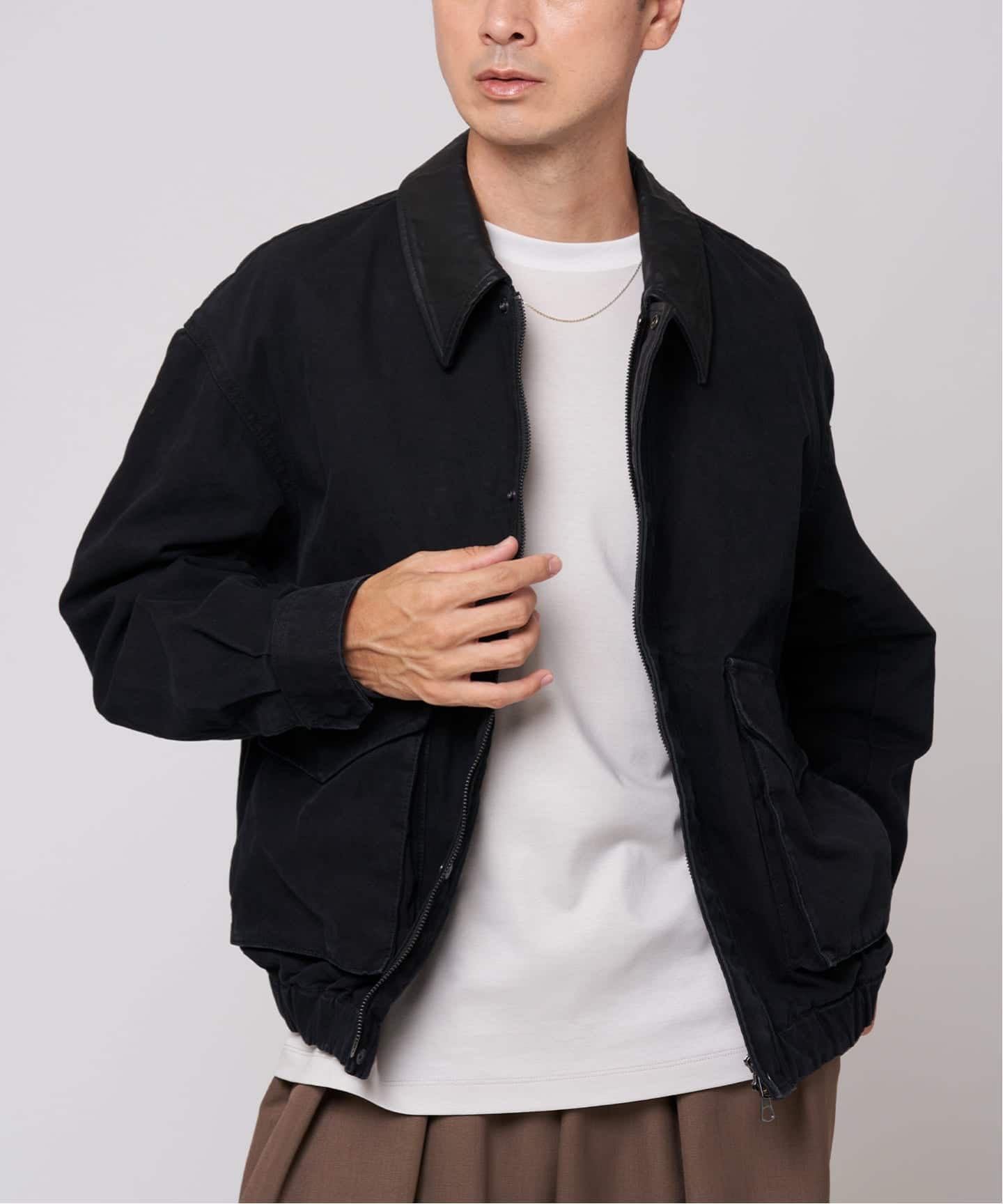 ダック ウォッシュド フライト ブルゾン（その他ブルゾン／アウター