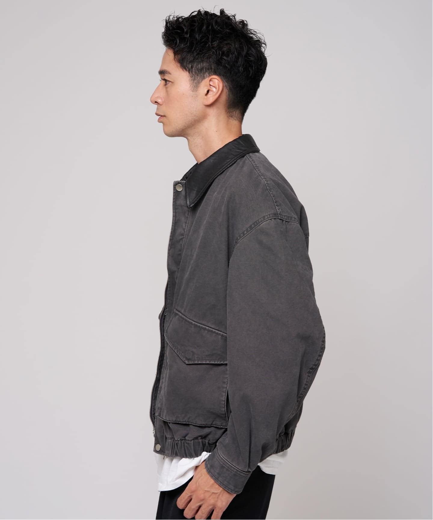 ダック ウォッシュド フライト ブルゾン（その他ブルゾン／アウター