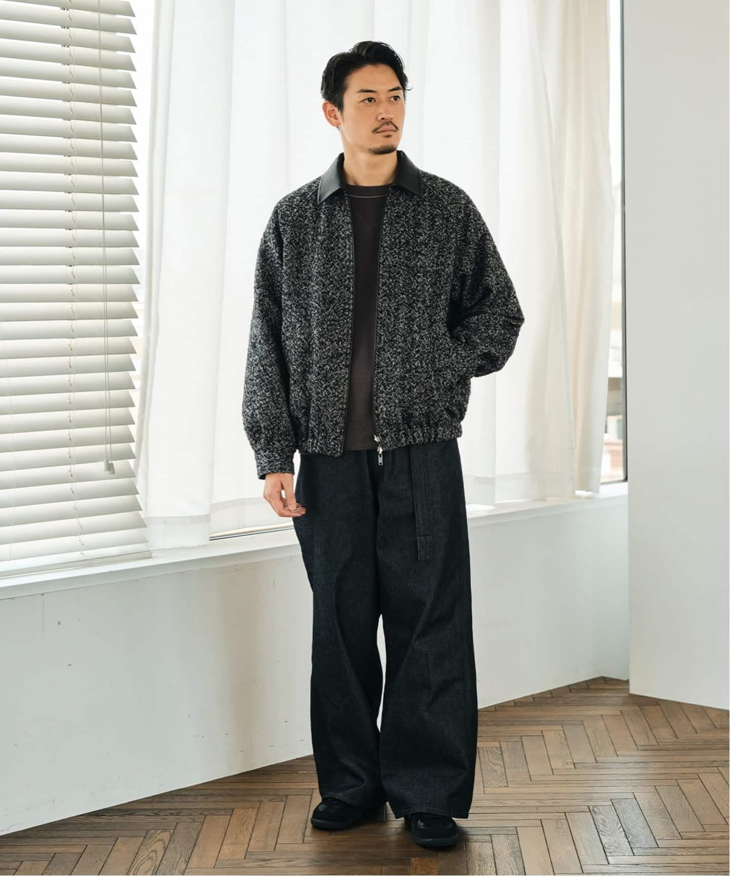 ツイード スポーツ ブルゾン【リバーシブル仕様】（その他ブルゾン